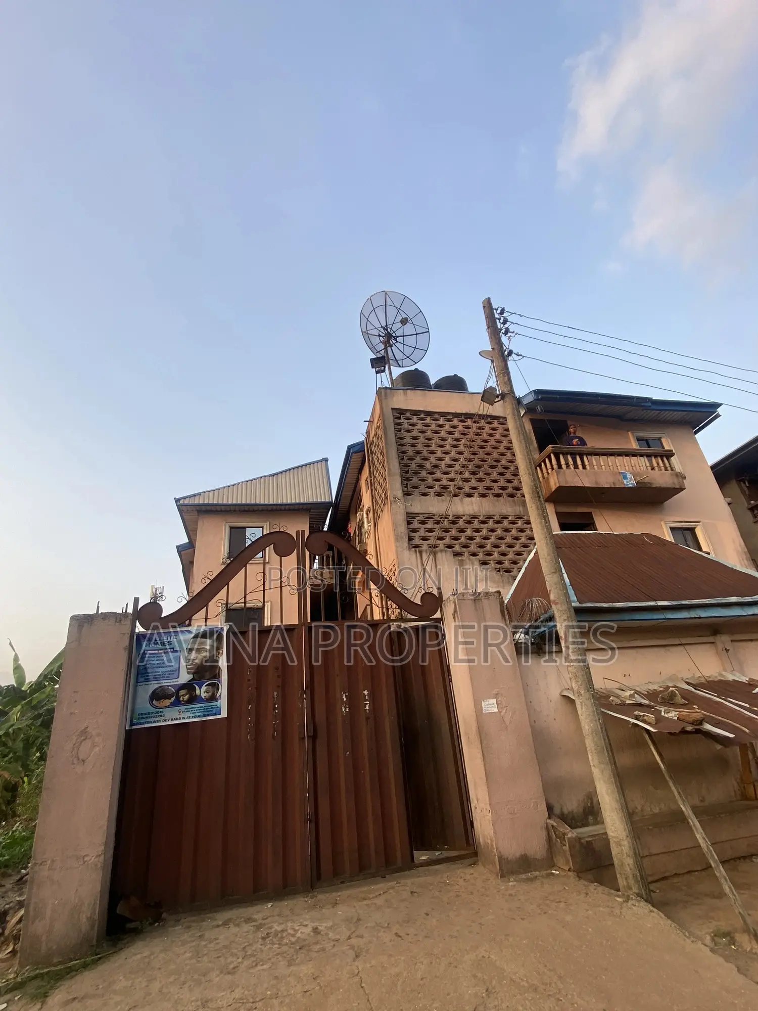 Total of 75 Rooms Self Contained for Sale Setting on 3 Plots of Land in Owerri