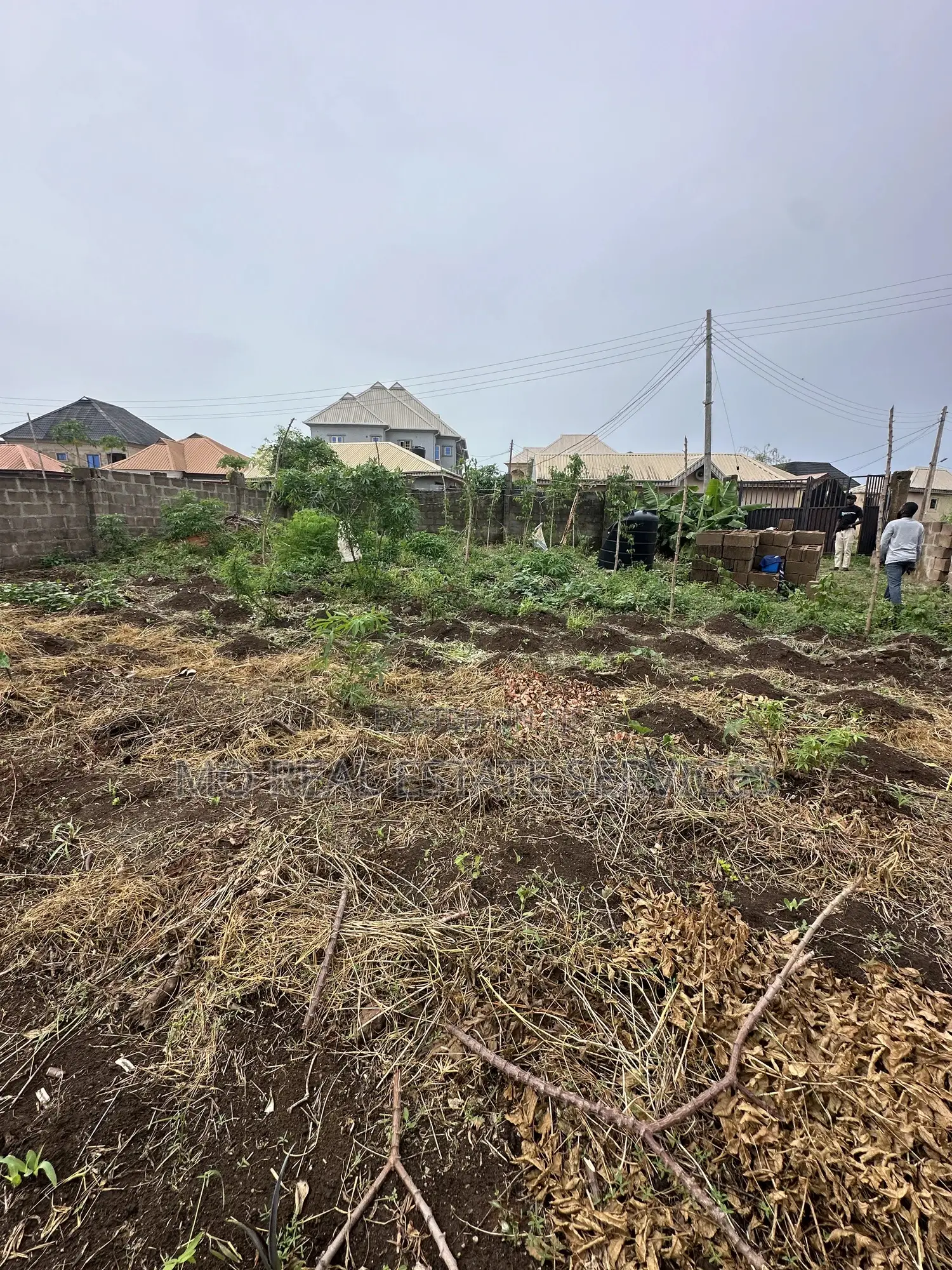 A Plot of Land With Fence and Gate at Unity Estate Laderin in Abeokuta South