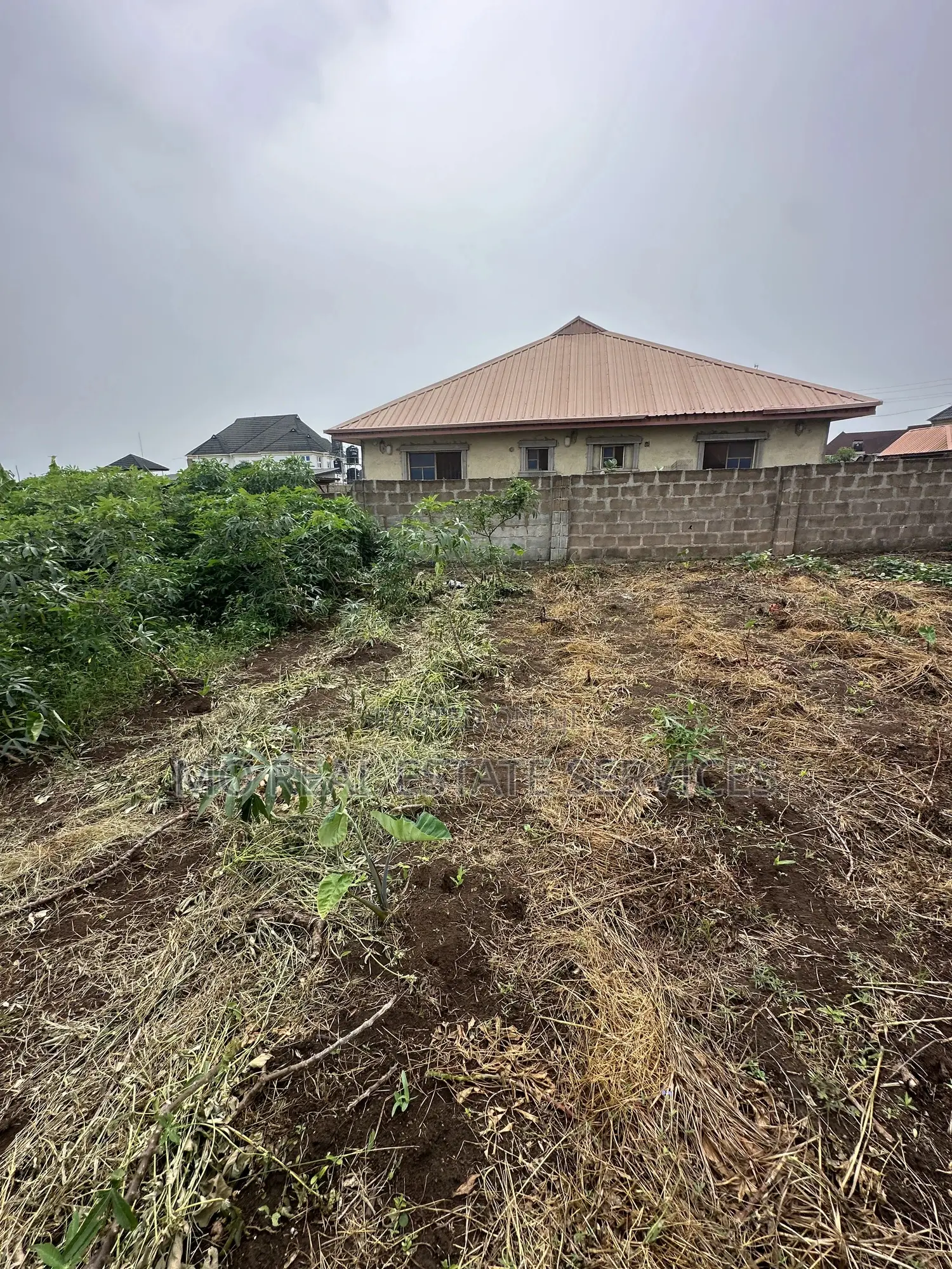 A Plot of Land With Fence and Gate at Unity Estate Laderin in Abeokuta South