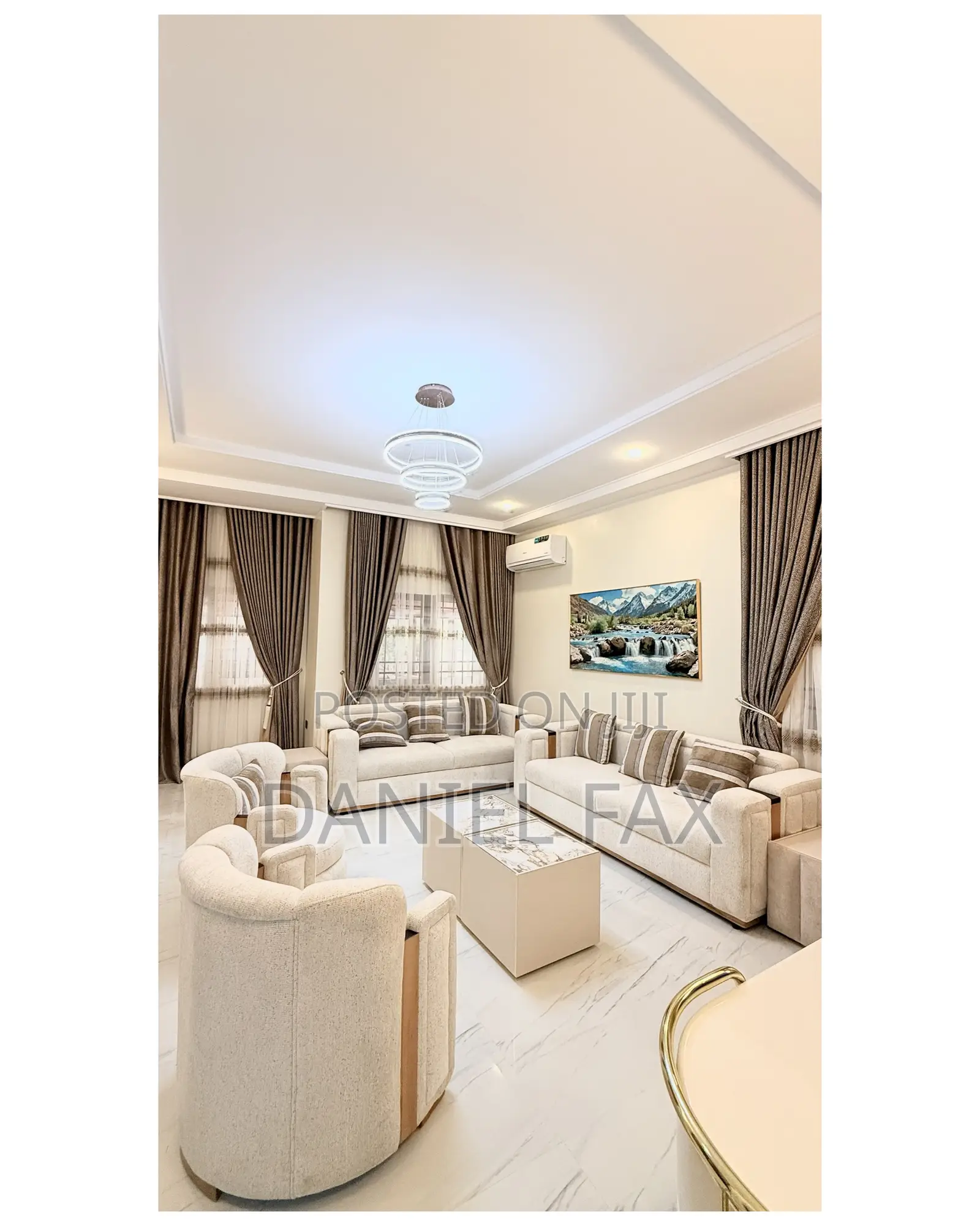 Furnished 4bdrm Duplex in Godab Estate, Life Camp for rent in Life Camp