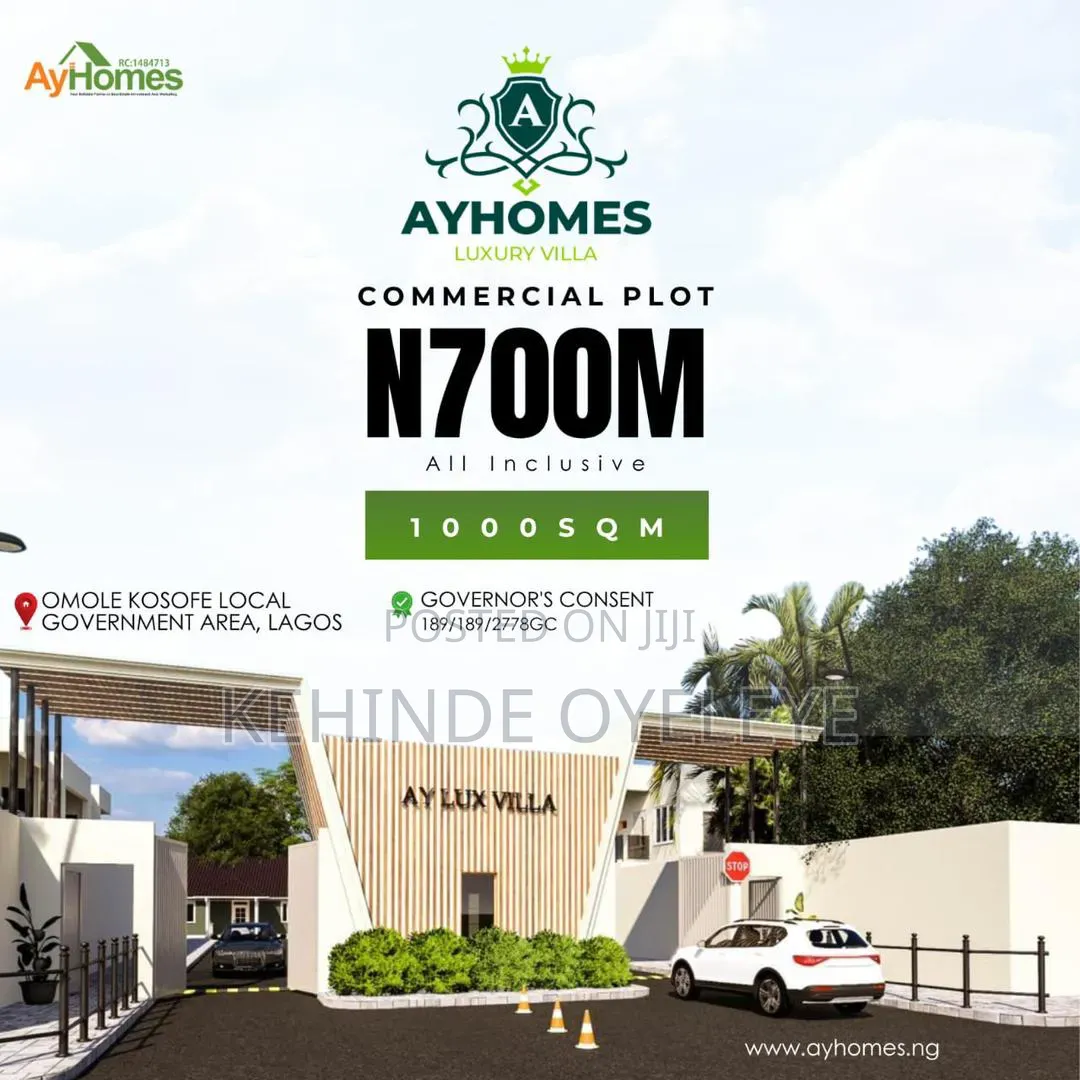 For Sale Land in Omole Phase 1