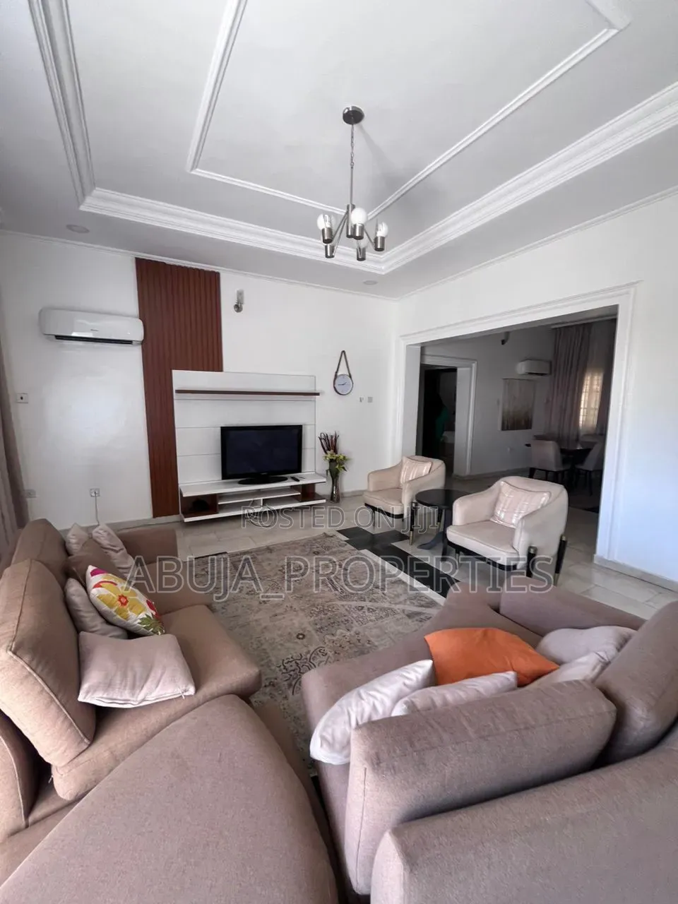Furnished 2bdrm Apartment in In A Serene, Utako for rent in Utako