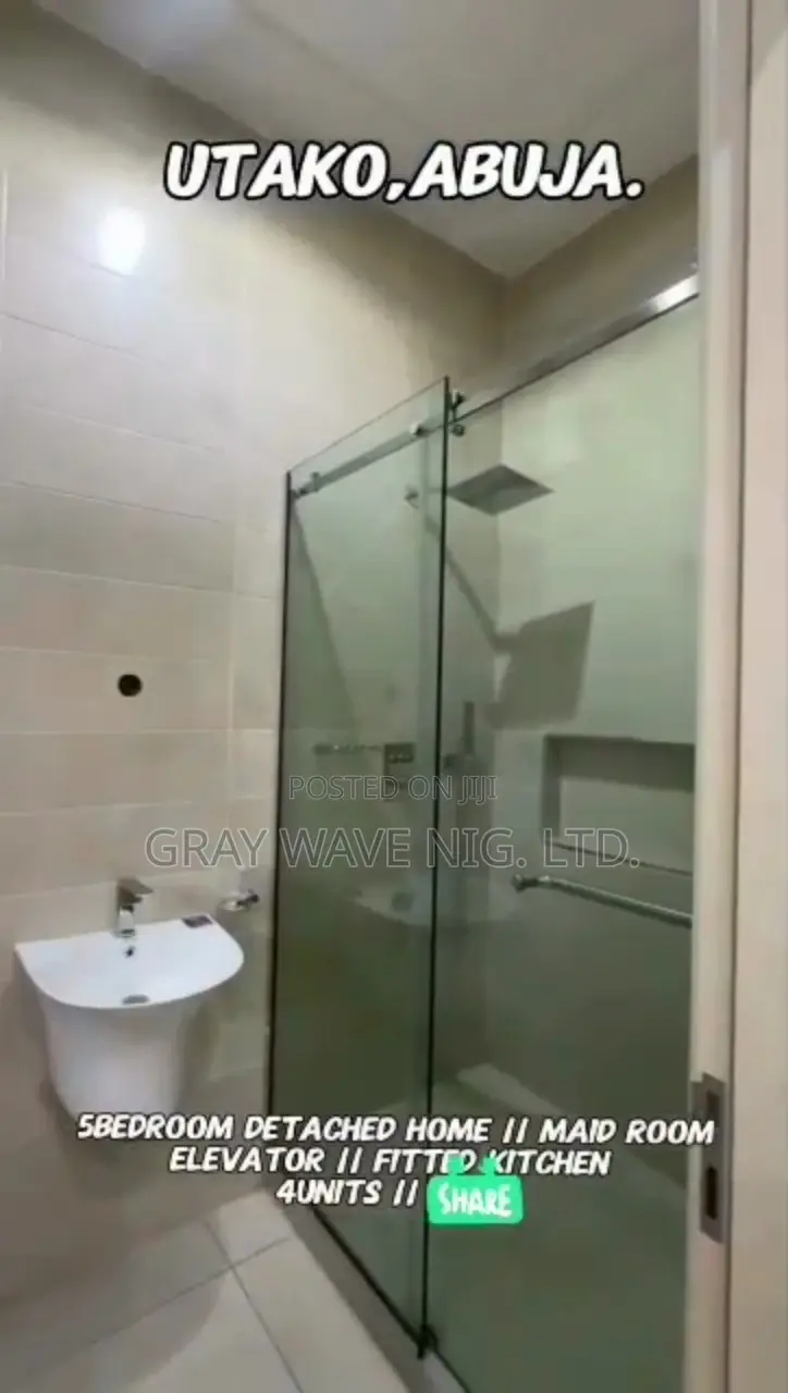 Furnished 5bdrm Duplex in Utako for rent in Utako