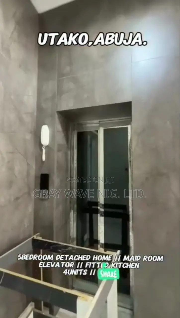 Furnished 5bdrm Duplex in Utako for rent in Utako