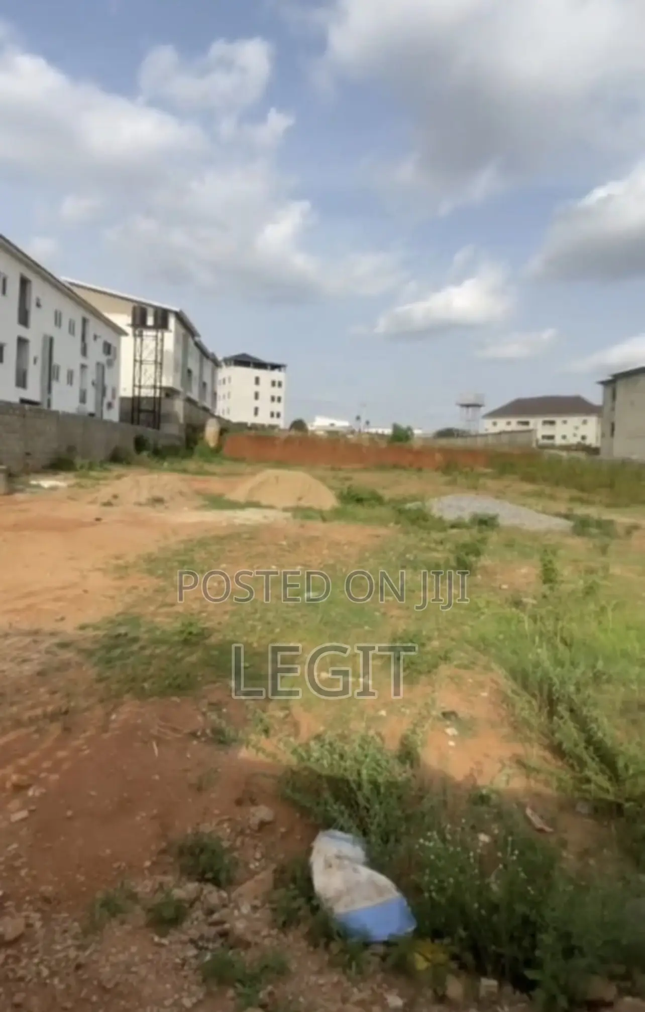 1,900sqm Land Tittle:Fcda Cofo in Jahi