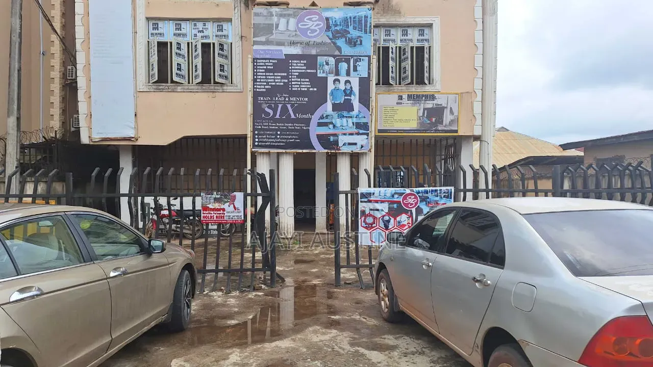 Building Along Cathedral Isikan Road for Sale in Akure