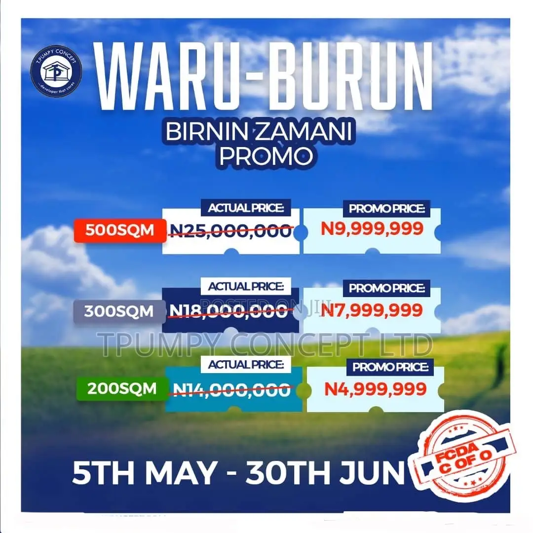 Waru-burun (Birnin Zamani) Promo – Limited Offer in Wasa