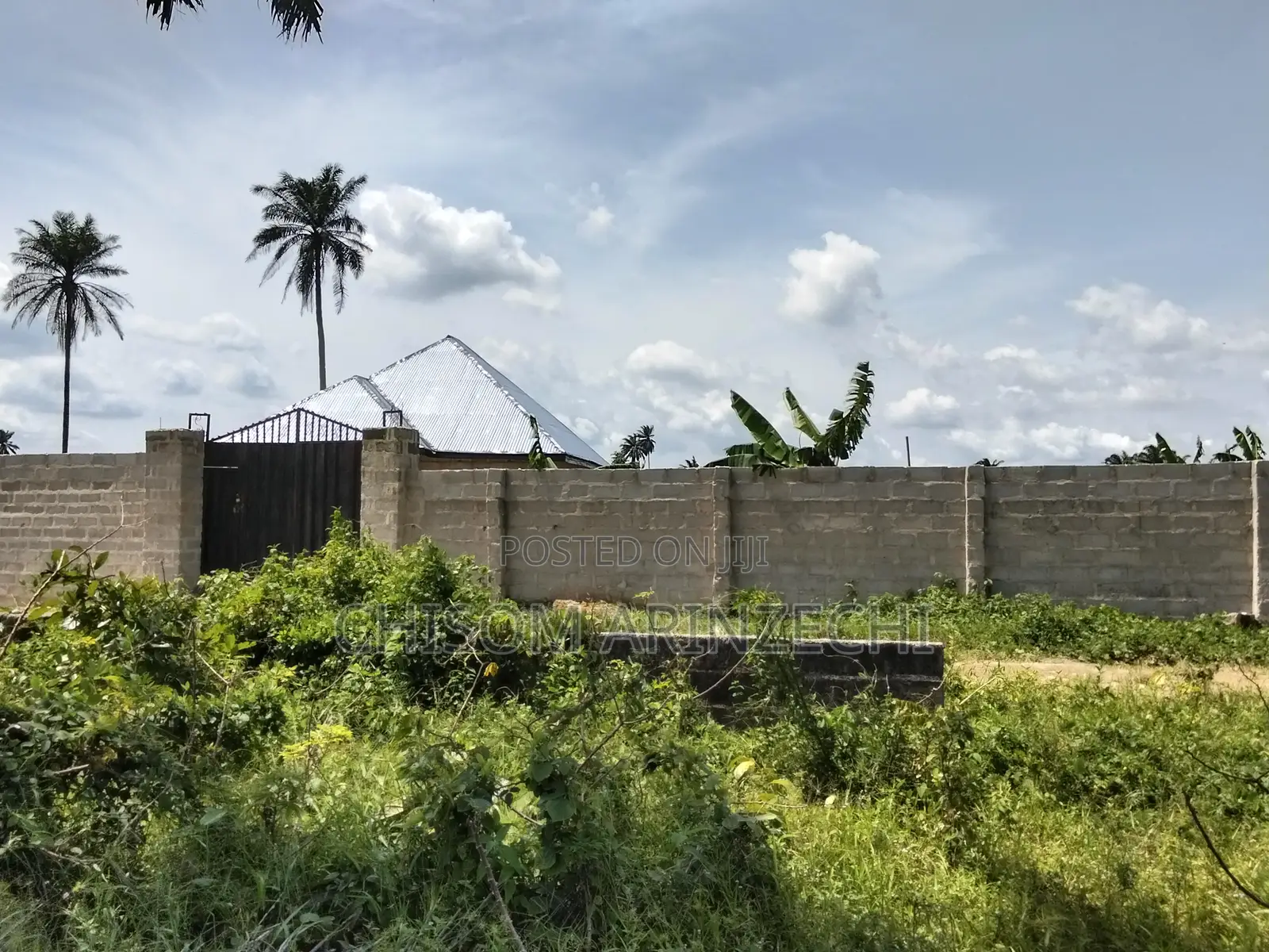 2 Plots With Roofed Detached Bungalow For Sale in Obio-Akpor