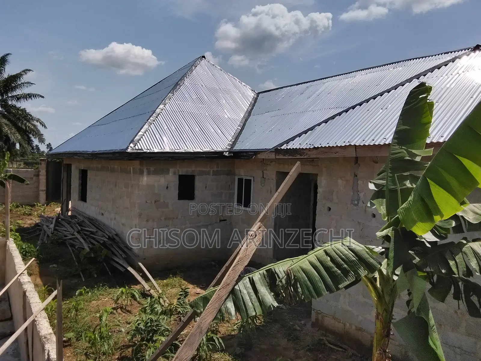 2 Plots With Roofed Detached Bungalow For Sale in Obio-Akpor