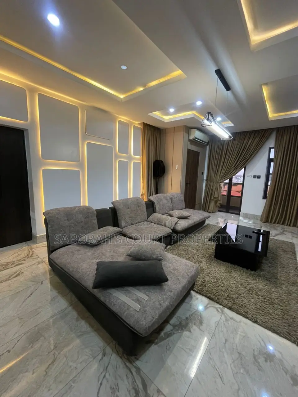 Furnished 3bdrm Apartment in Victoria Island Extension for rent in Victoria Island Extension