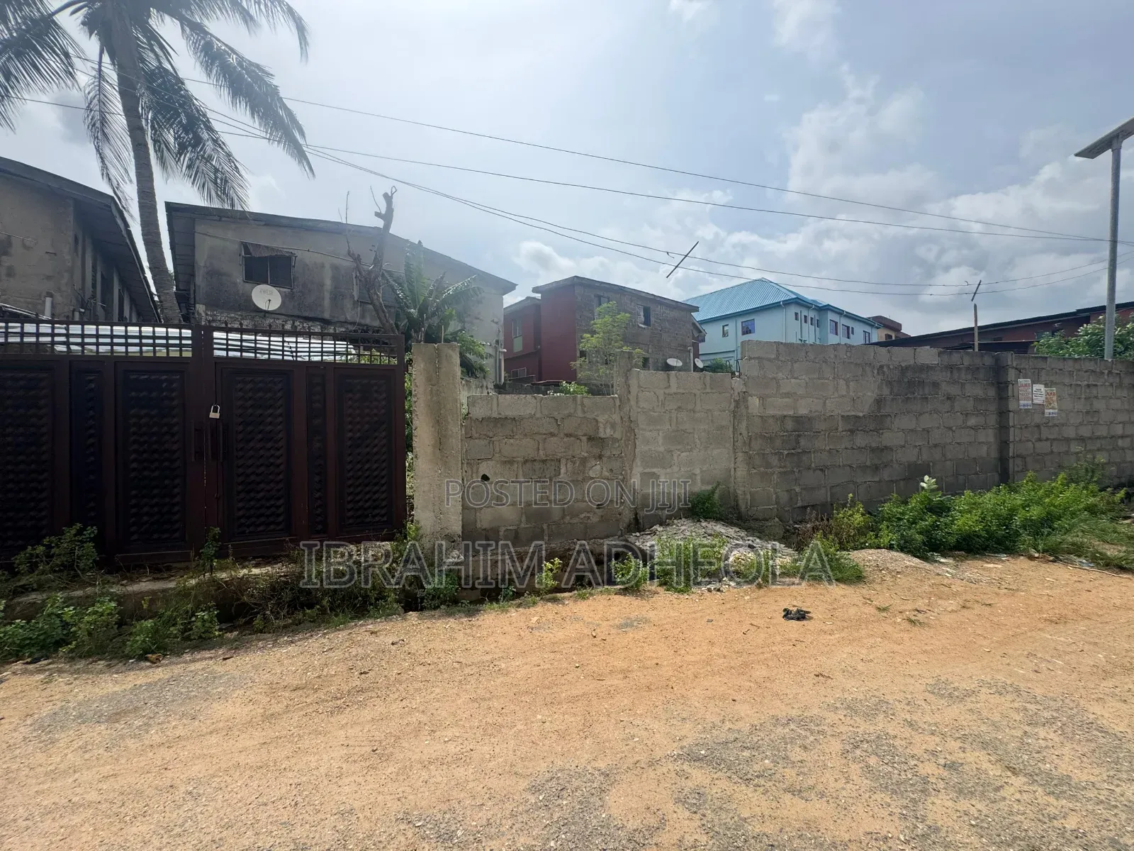 An Empty Land Measuring 350sqm in Ifako-Ogba