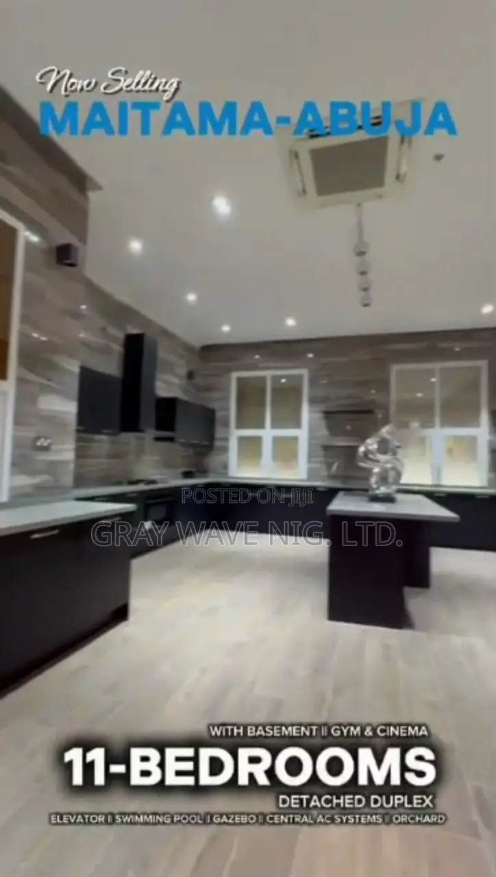 Furnished 11bdrm Mansion in Maitama for sale in Maitama