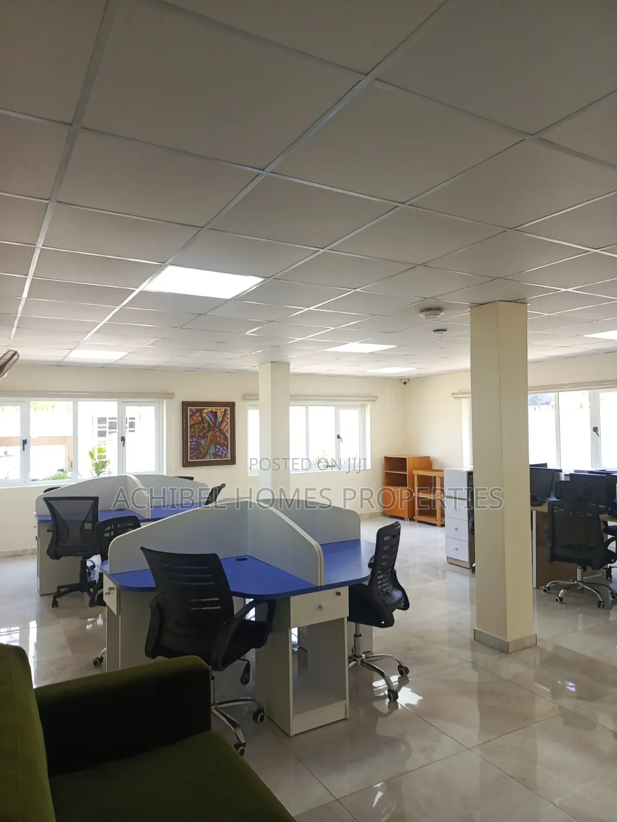 66 Square Meter Furnished and Serviced Office Space in Lekki Phase 1 in Lekki Phase 1