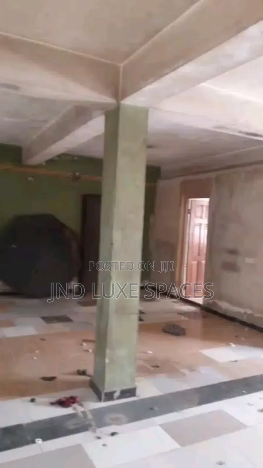 Warehouse, the Size of a Two-Bedroom Flat, With a Room Office Included in Ikeja