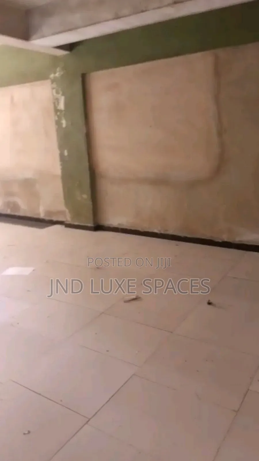Warehouse, the Size of a Two-Bedroom Flat, With a Room Office Included in Ikeja