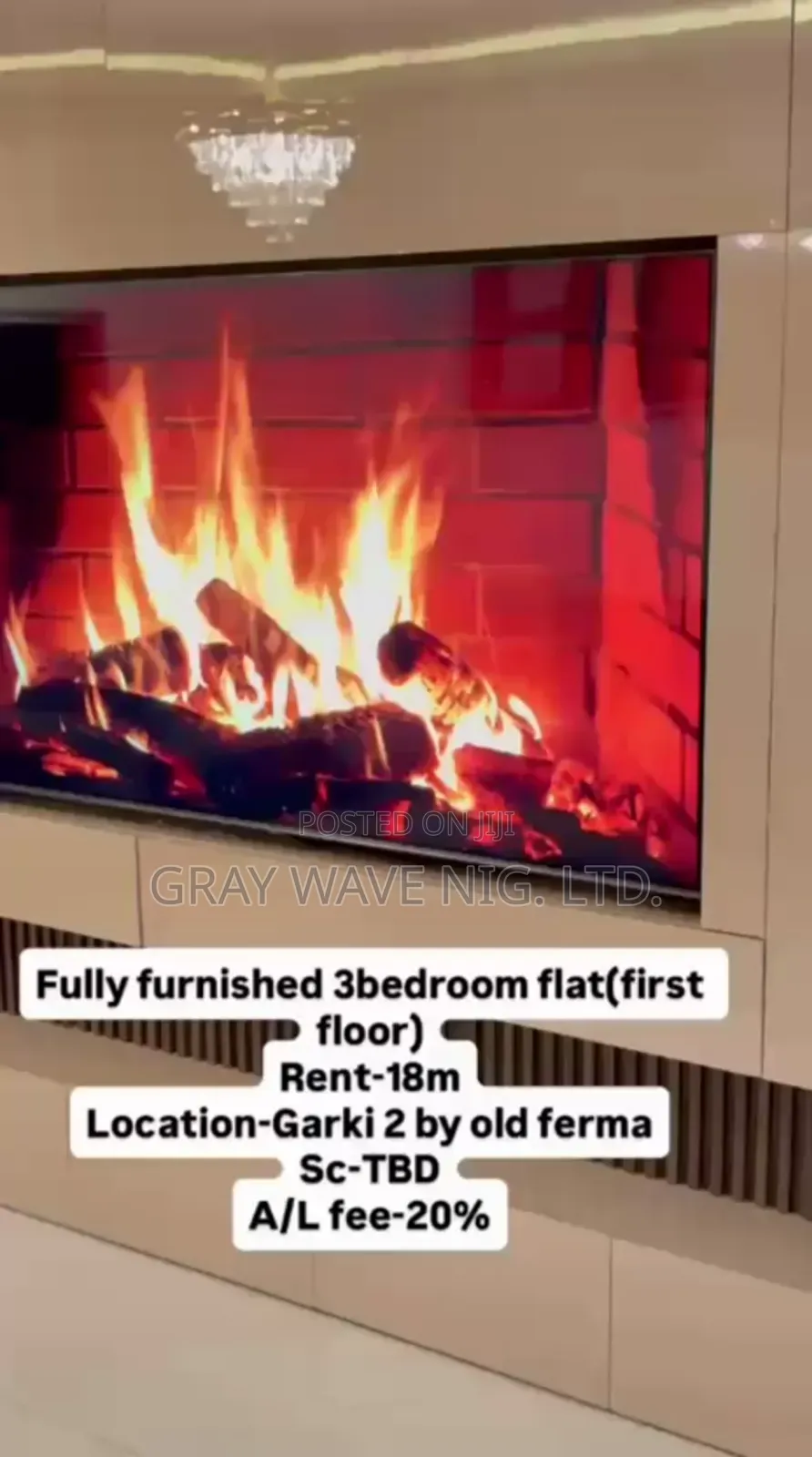 Furnished 3bdrm Block of Flats in Garki 2 for rent in Garki 2