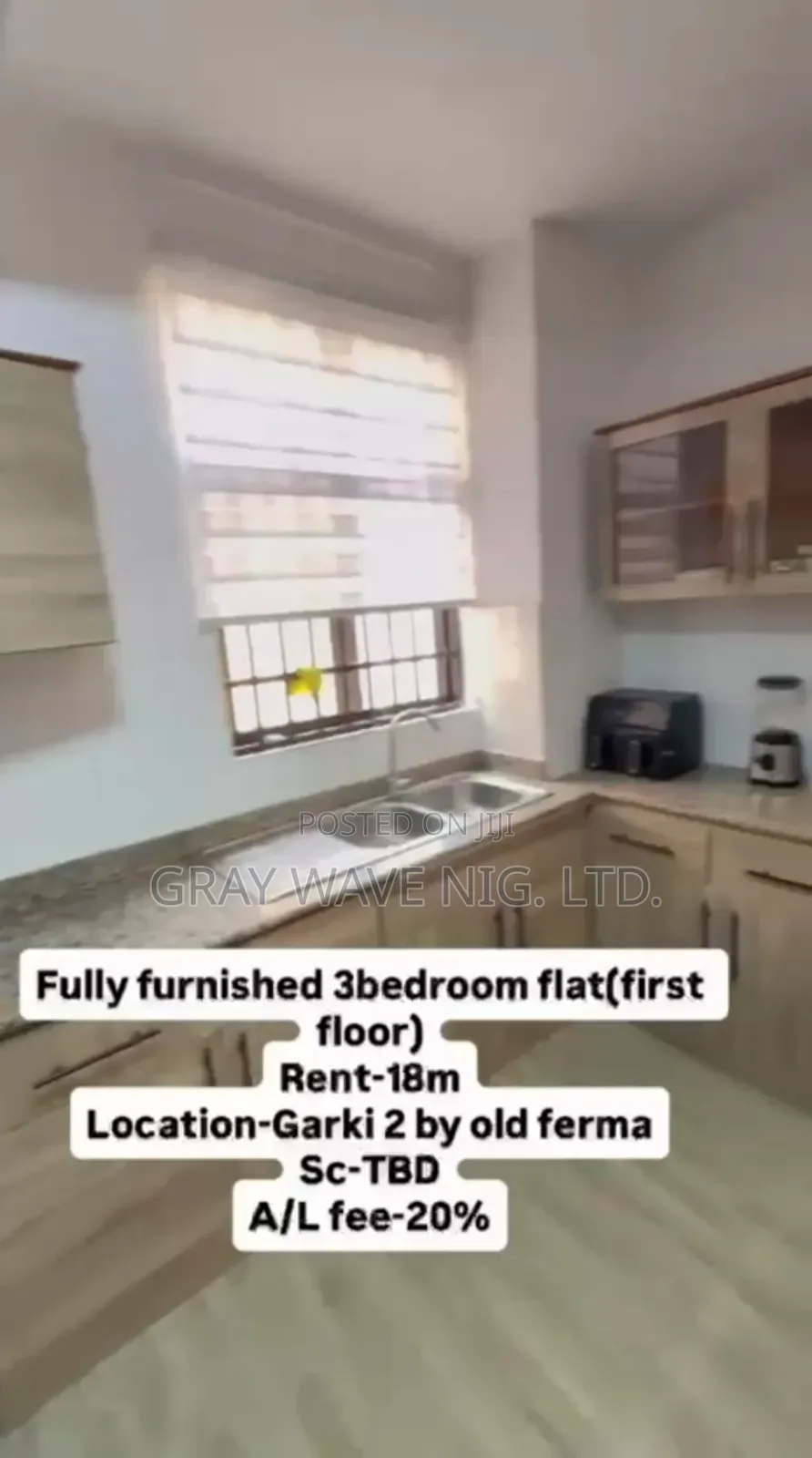 Furnished 3bdrm Block of Flats in Garki 2 for rent in Garki 2
