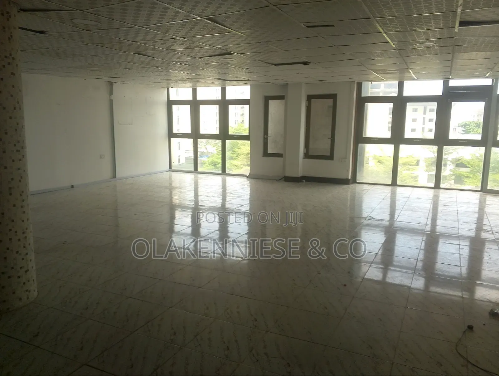 An Open Office Space Upstairs in Ademola Adetokunbo