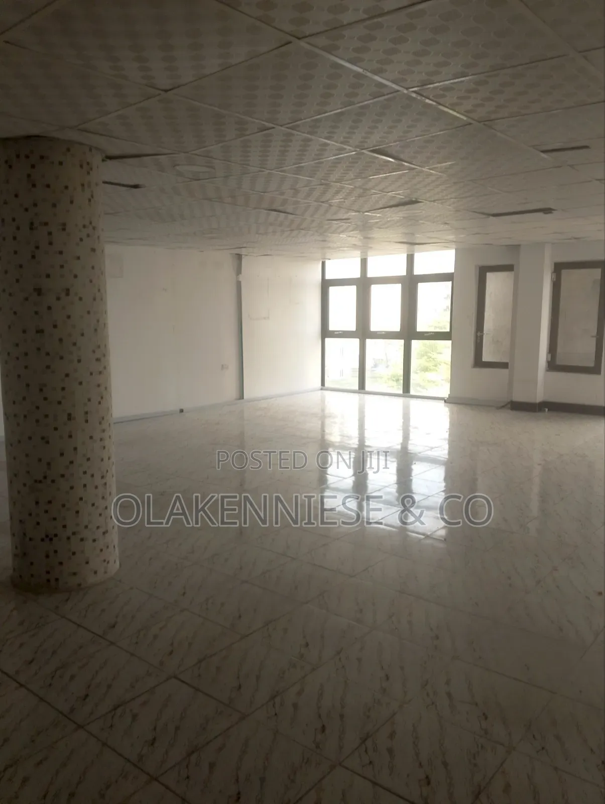 An Open Office Space Upstairs in Ademola Adetokunbo