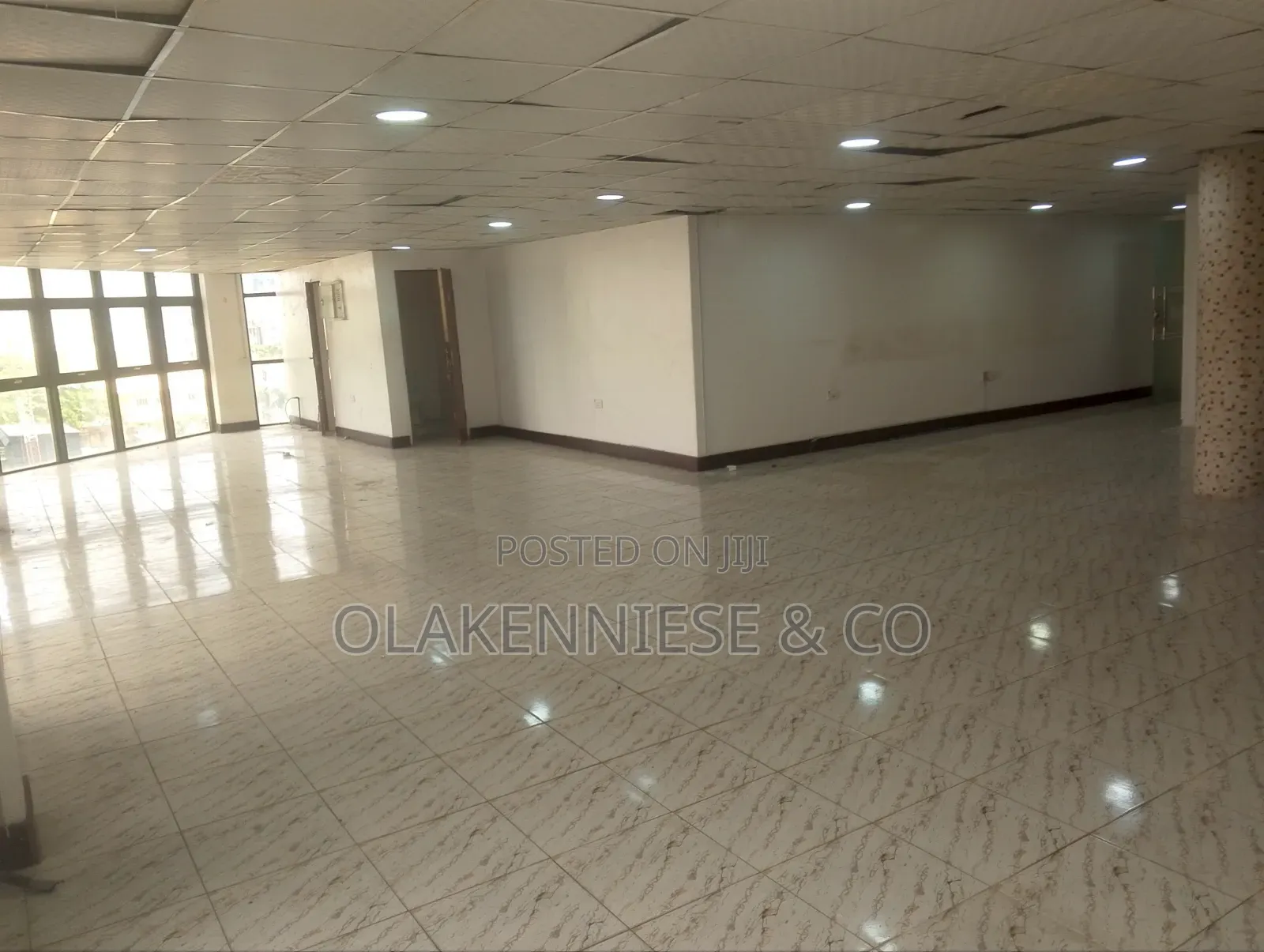 An Open Office Space Upstairs in Ademola Adetokunbo