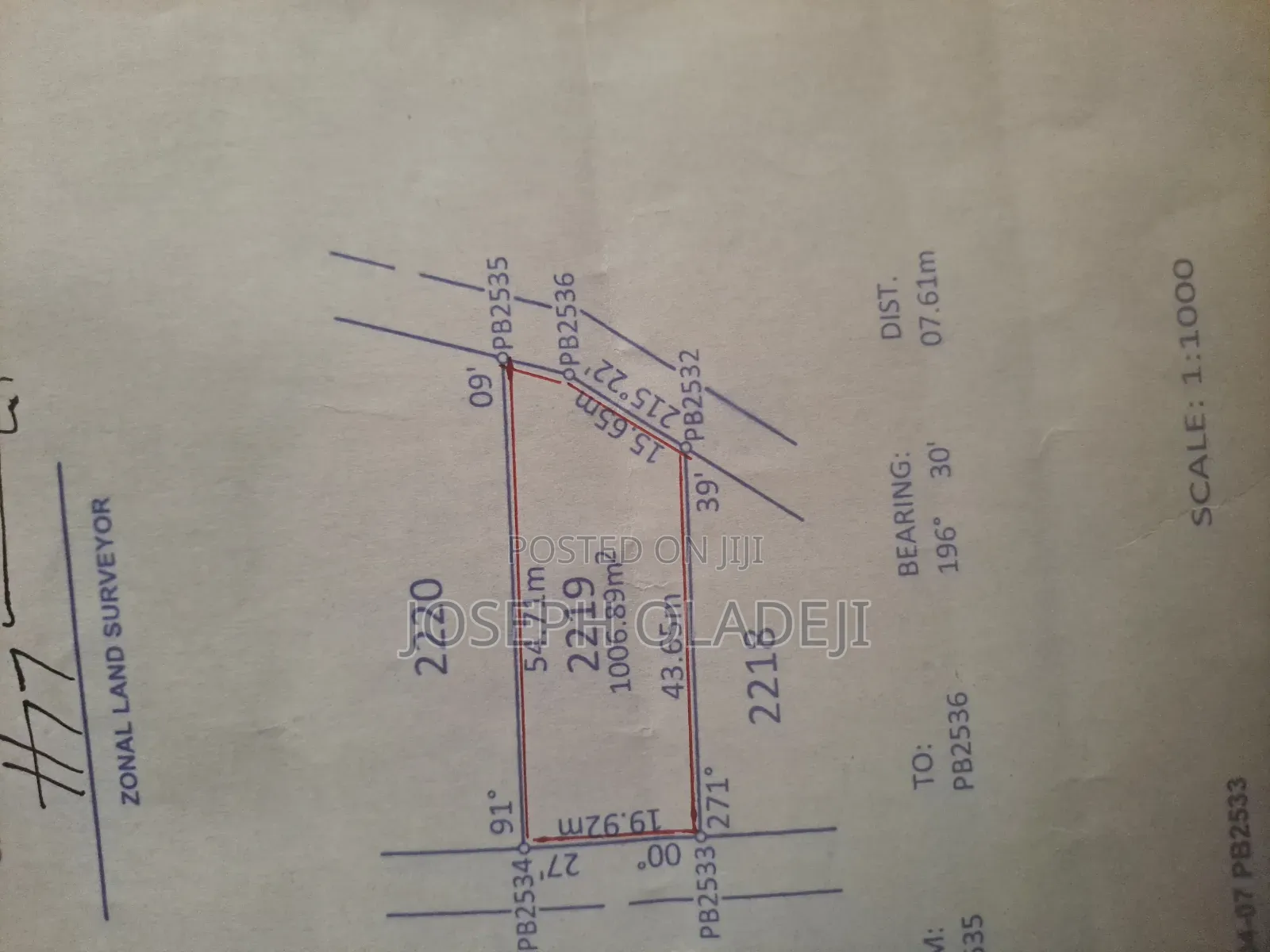 1 Meter Square in Zuba