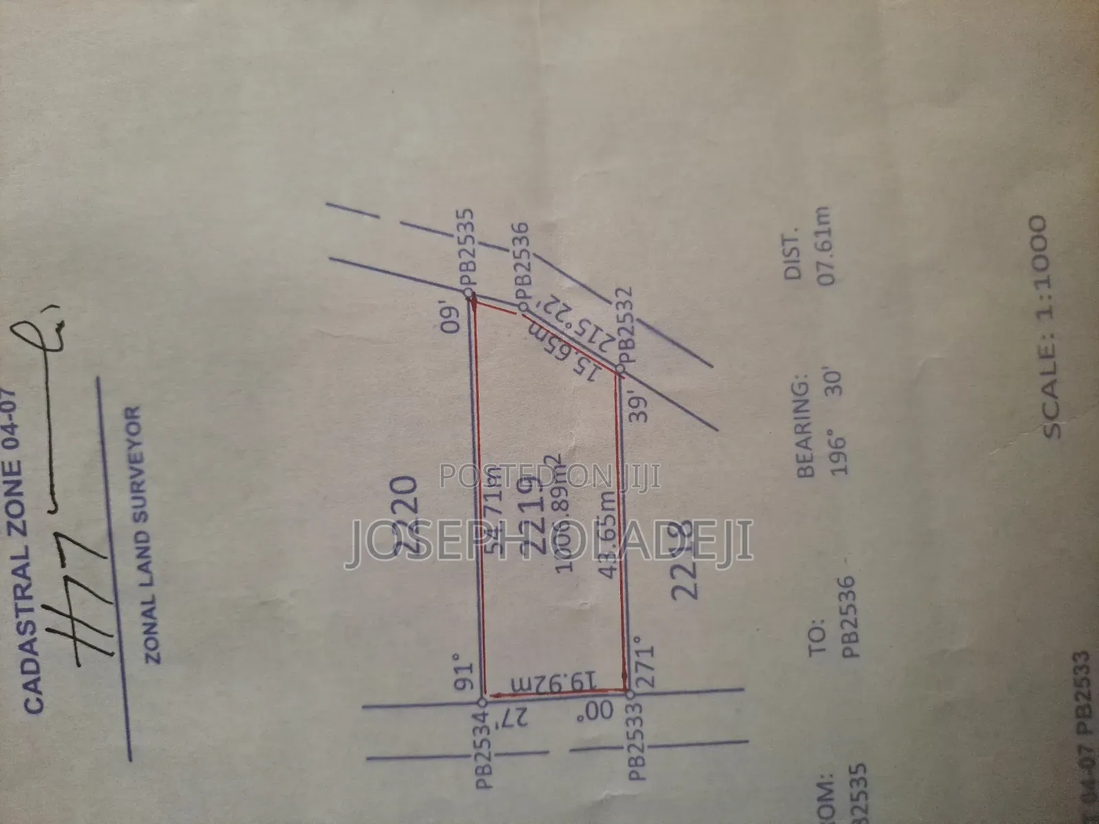 Land for Sale in Zuba