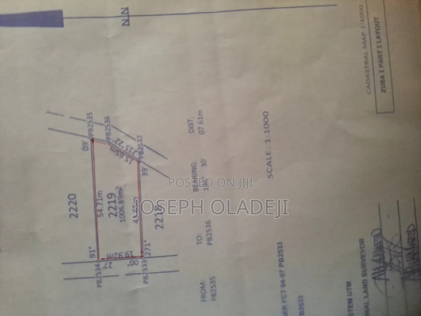 Land for Sale in Zuba