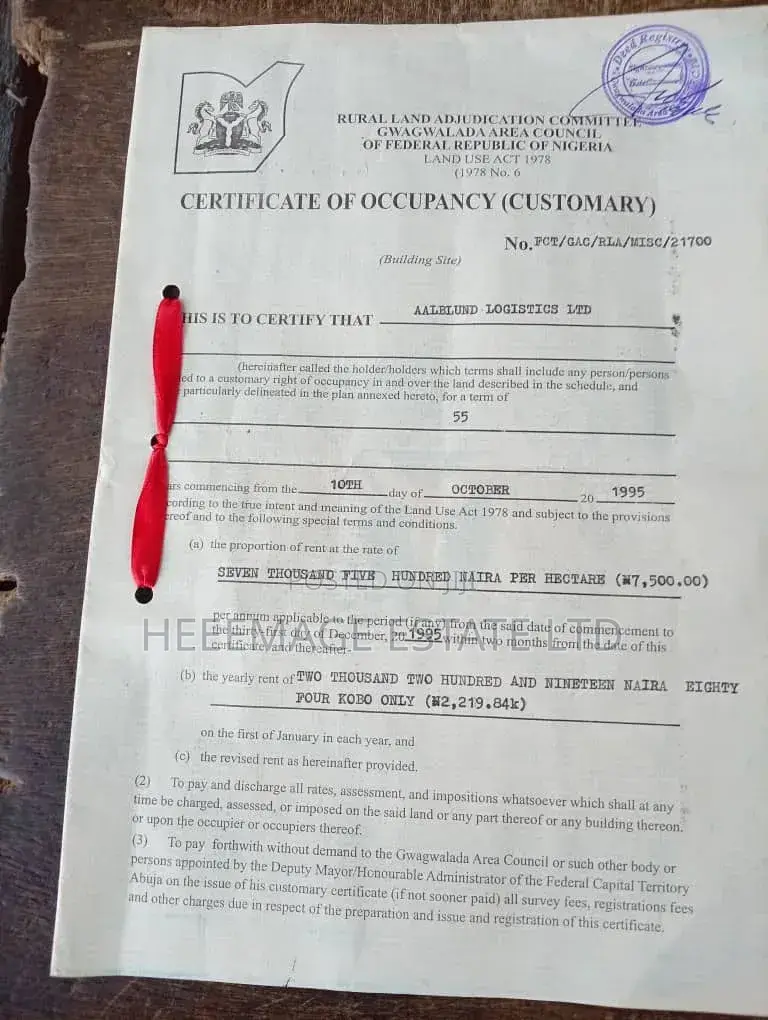 3000sqm Plot Around Abuja University in Phase 2