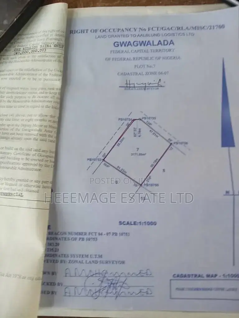 3000sqm Plot Around Abuja University in Phase 2