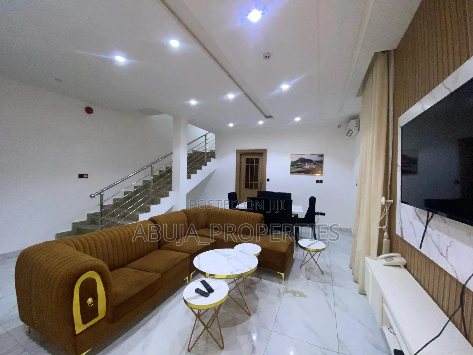 Furnished 4bdrm Duplex in In A Serene, Jabi for rent in Jabi
