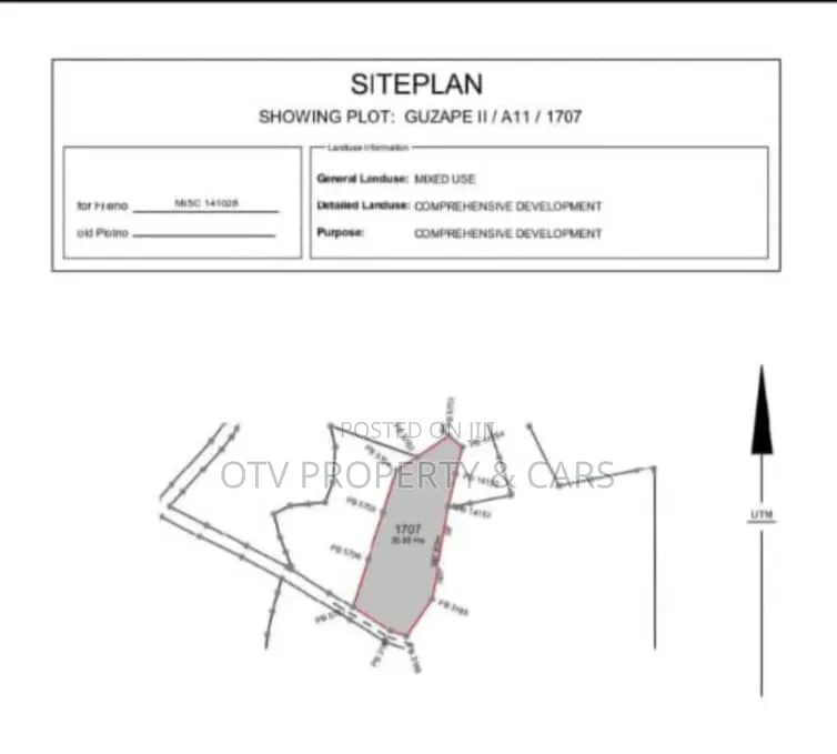 20 Hectares of Land for Sale at Guzape 2 Abuja in Lekki Phase 1