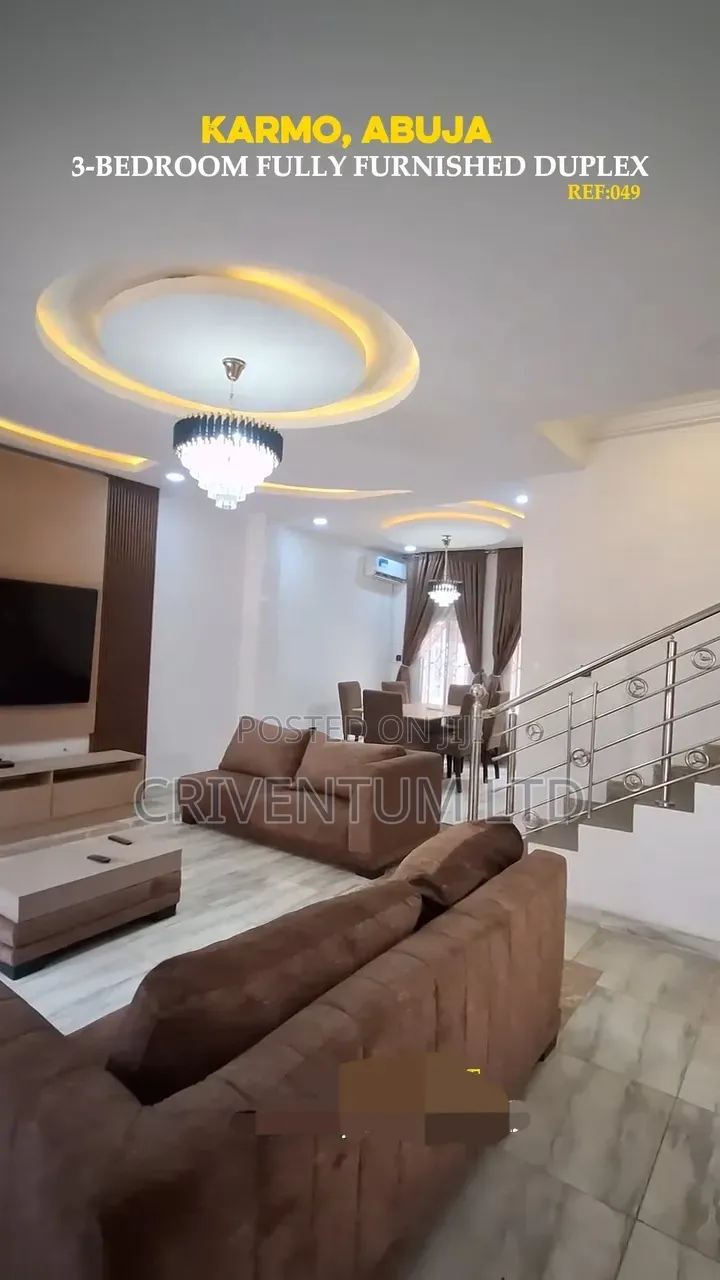 Furnished 3bdrm Duplex in Karmo for sale in Karmo