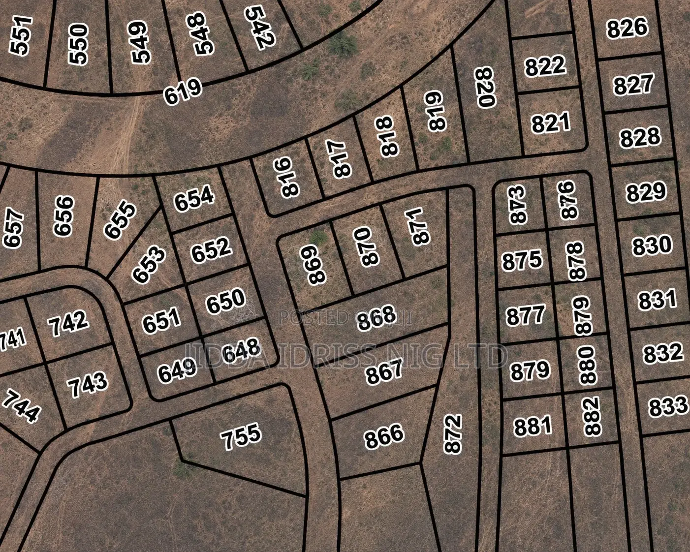 Prime Guzape Ii Residential Plot With C of O – 2,402sqm in Guzape District