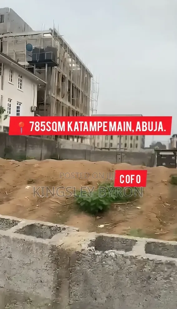 Direct 785sqm Katampe Main for Quick Grab in Katampe (Main)