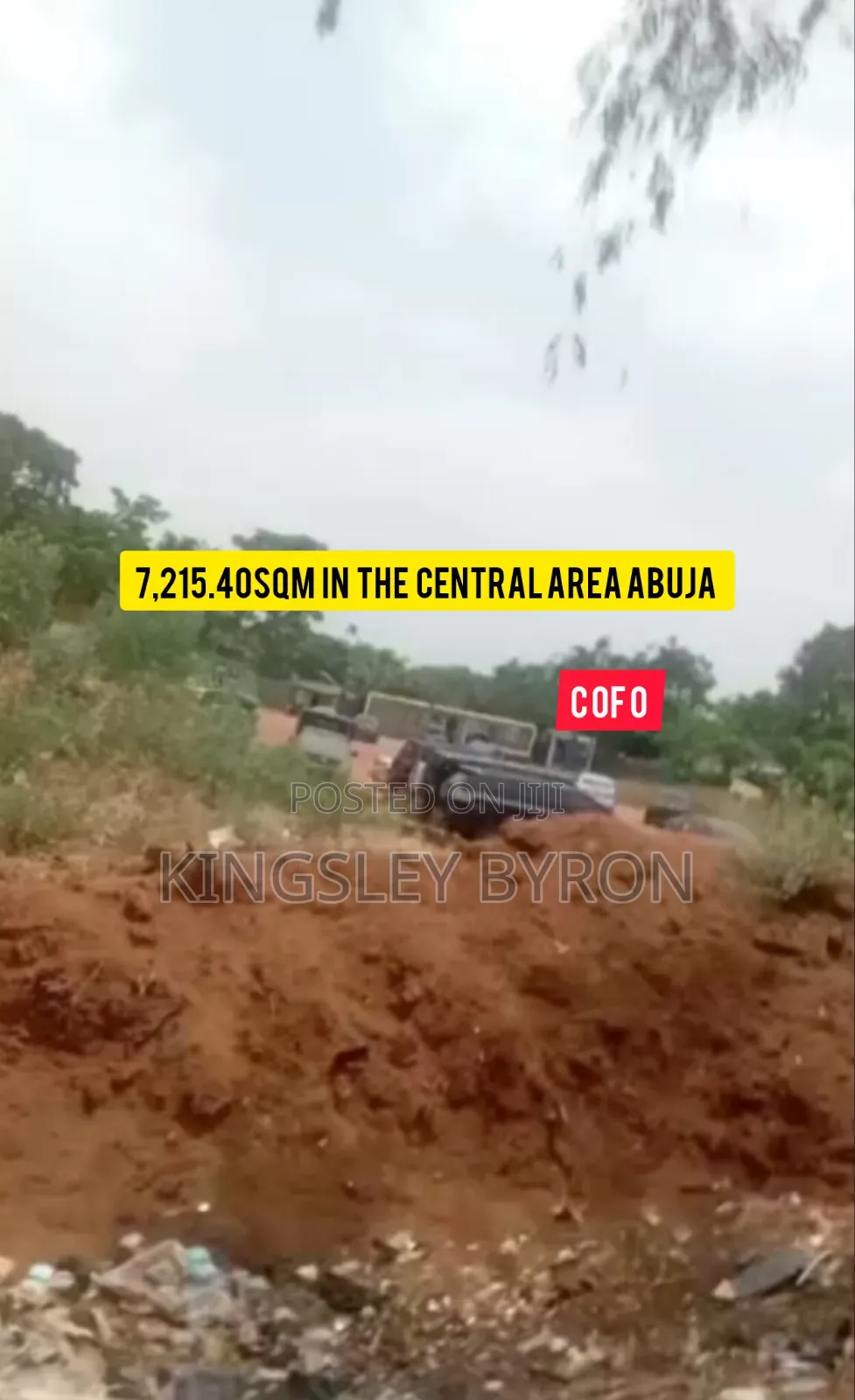 Quick Sale 7,215sqm Central Area Abuja in Central Business District
