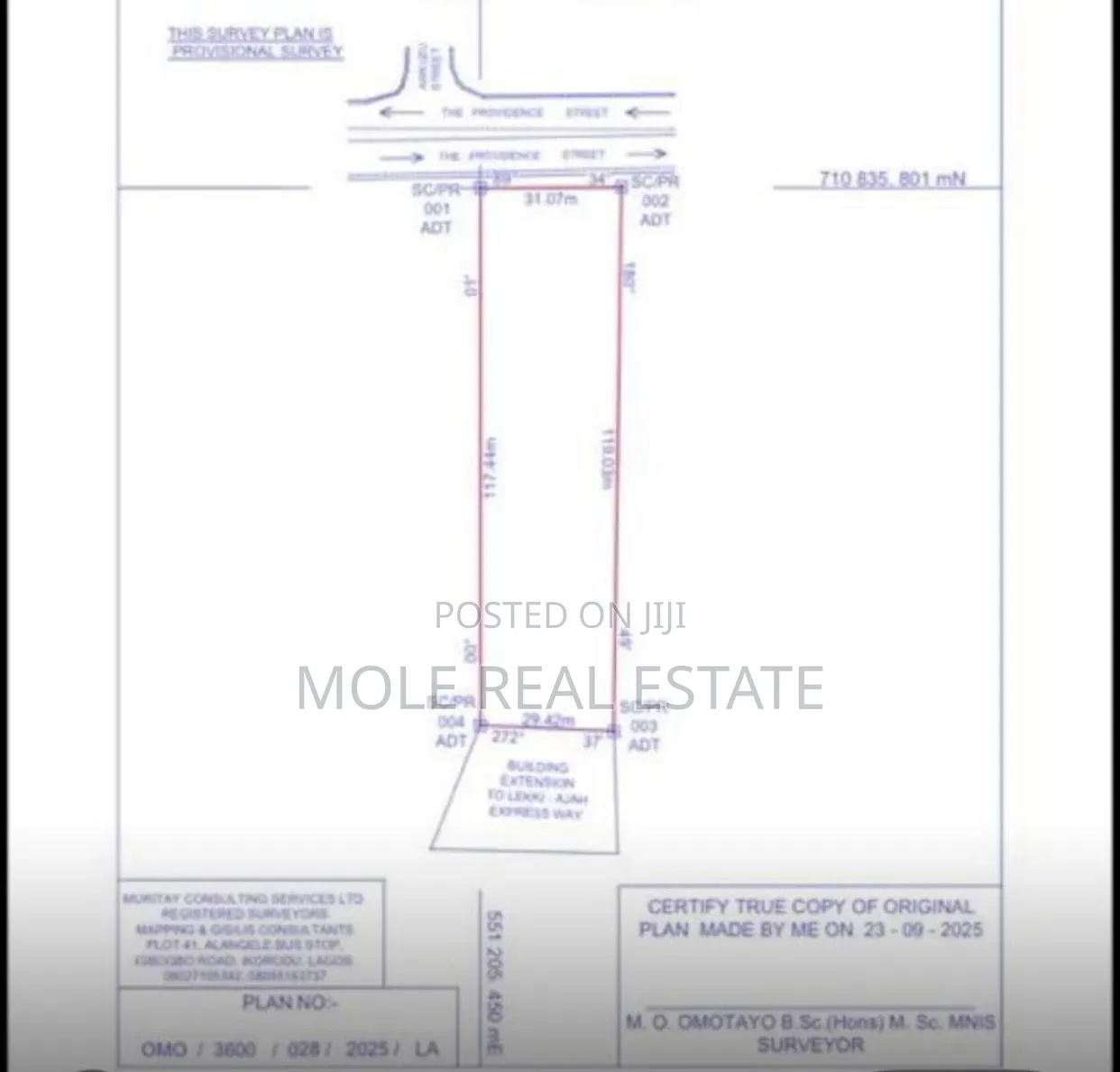 3,575sqm Joint Venture ( Jv) Leki Phase 1 in Lekki Phase 1