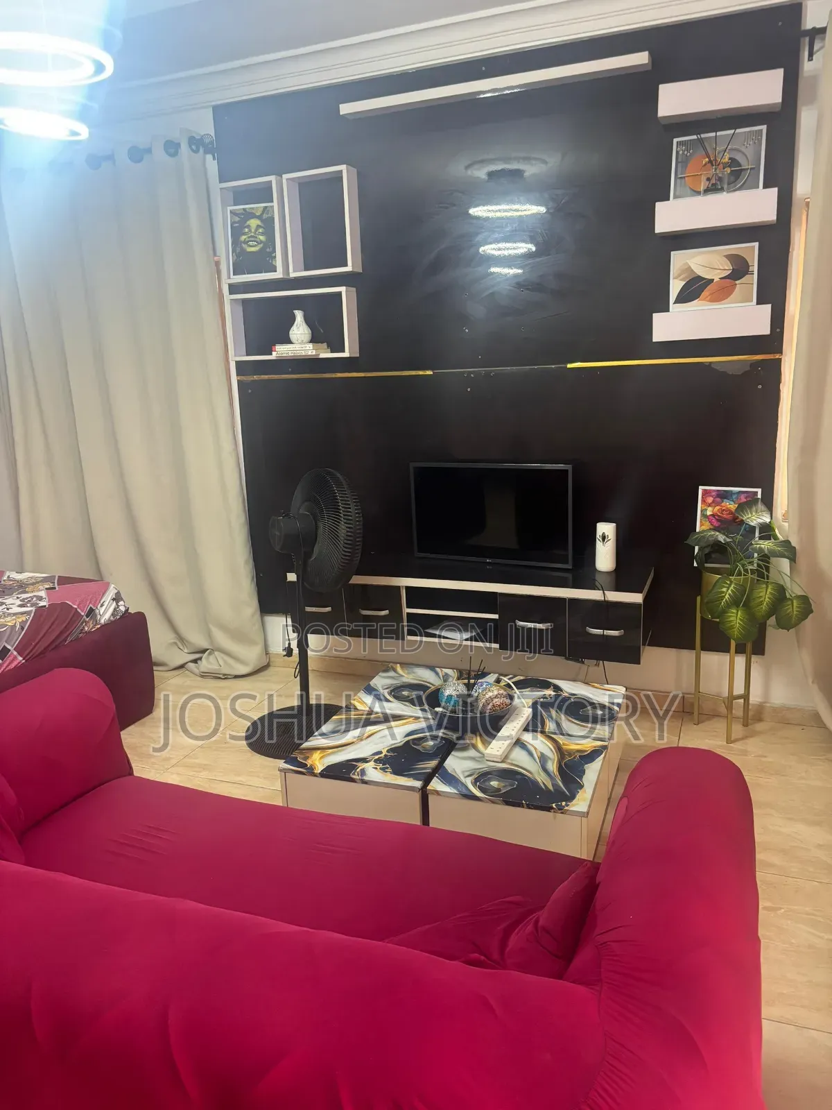 Furnished 1bdrm Shared Apartment in Lekki Conservative, Chevron in Chevron