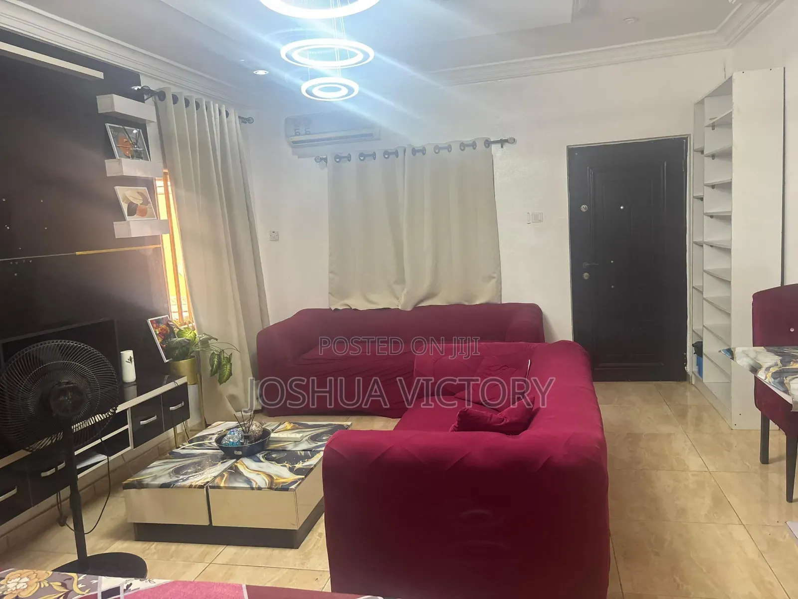 Furnished 1bdrm Shared Apartment in Lekki Conservative, Chevron in Chevron