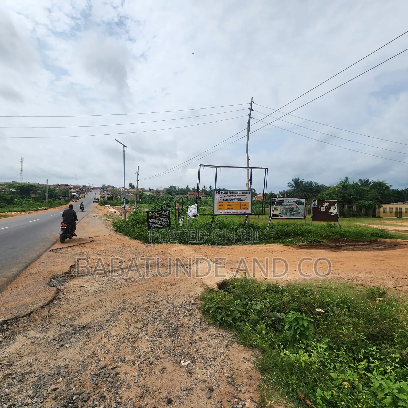 A Plot of Land Behind Alabata Primary School, Alabata Moniya Ibadan in Moniya