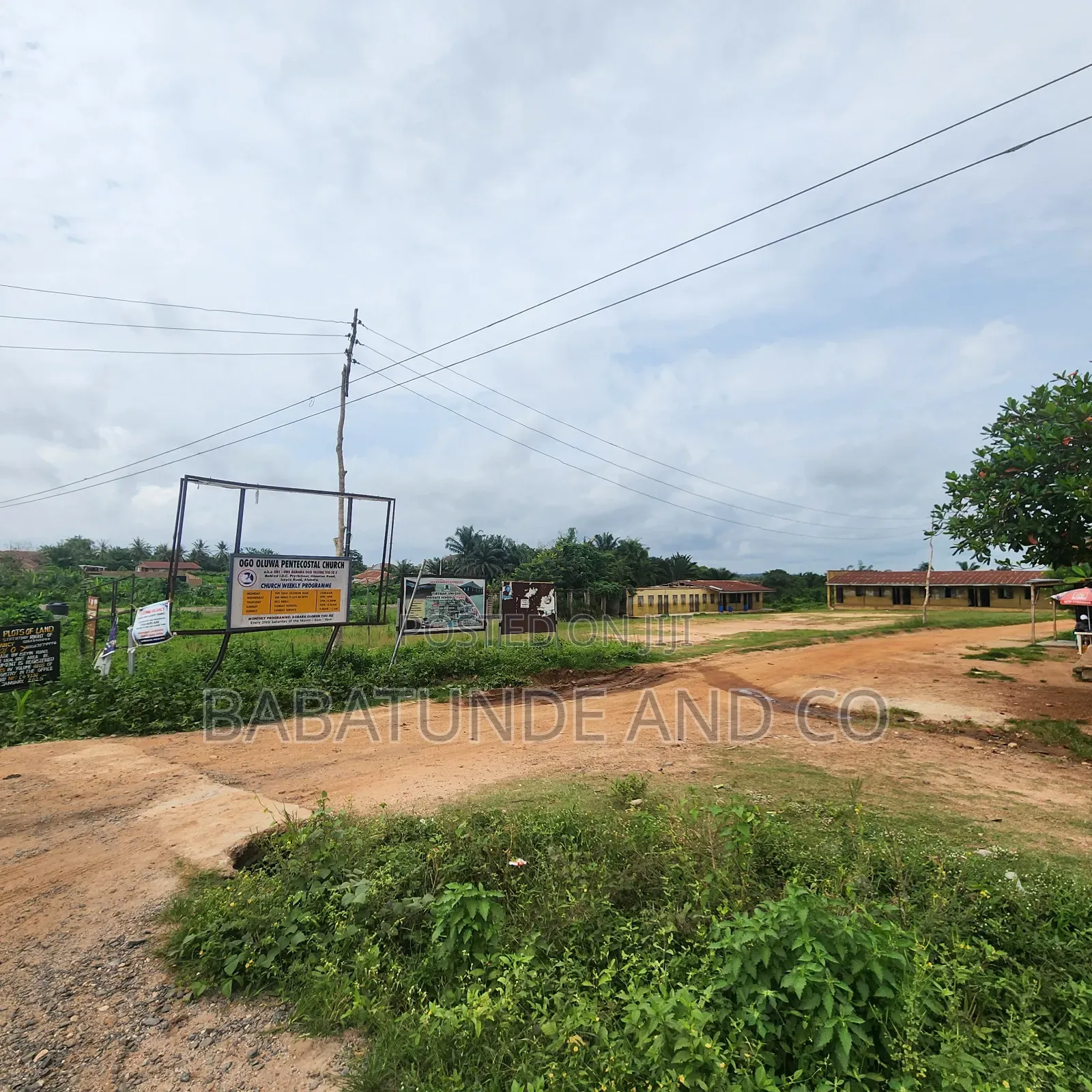 A Plot of Land Behind Alabata Primary School, Alabata Moniya Ibadan in Moniya