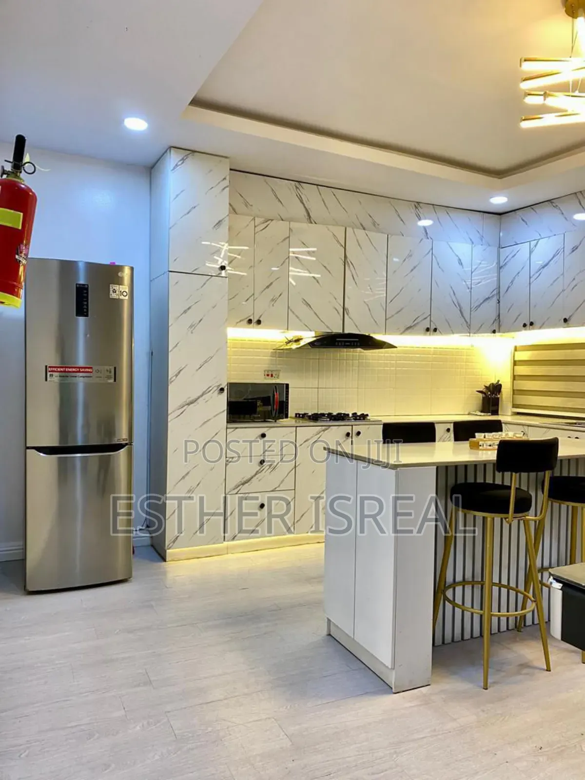 Gray 2 Bedroom Apartment Victor Island in Victoria Island