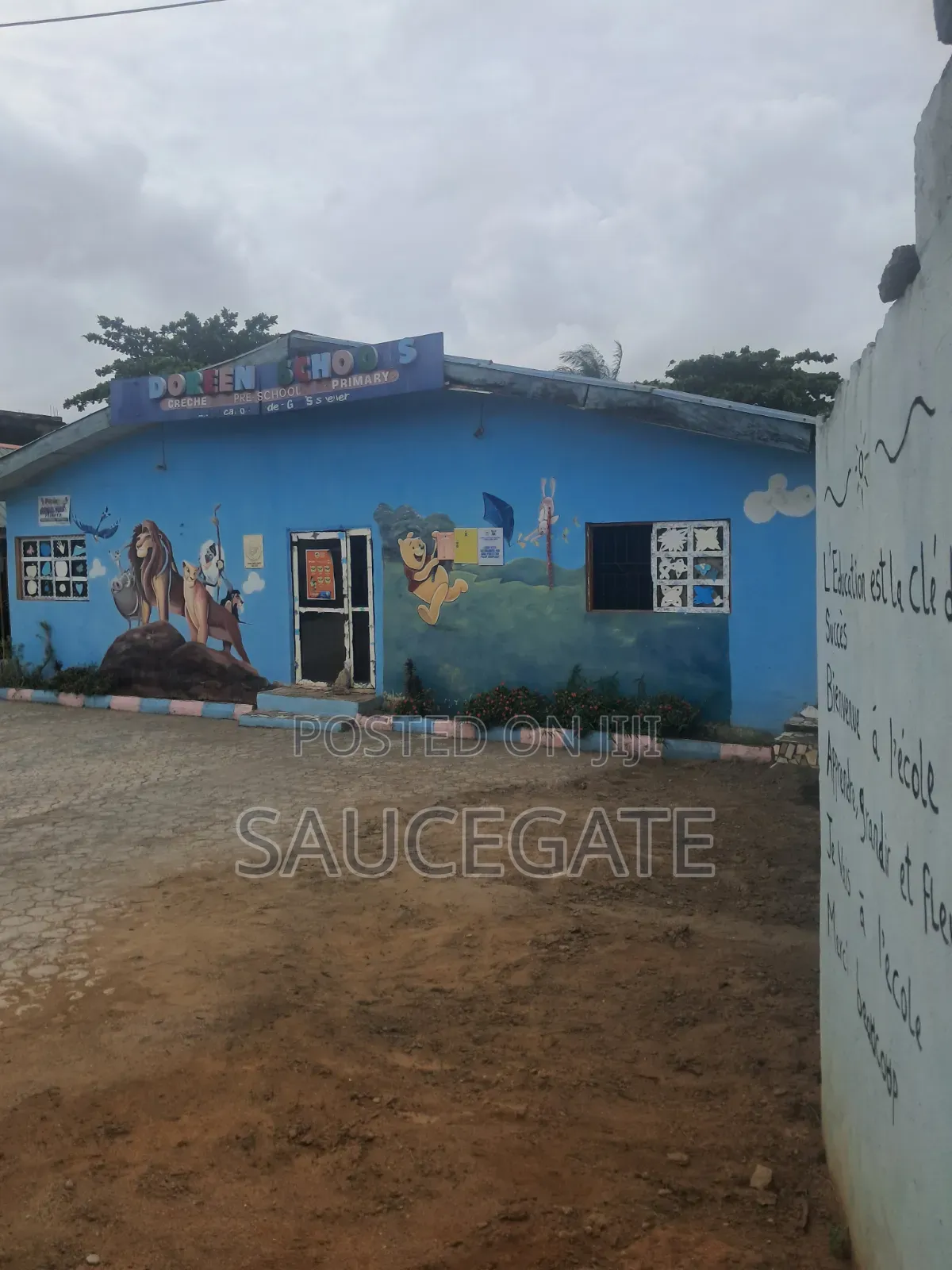 4 Plots Facing the Road at Alakija Navy Town Road in Satellite Town