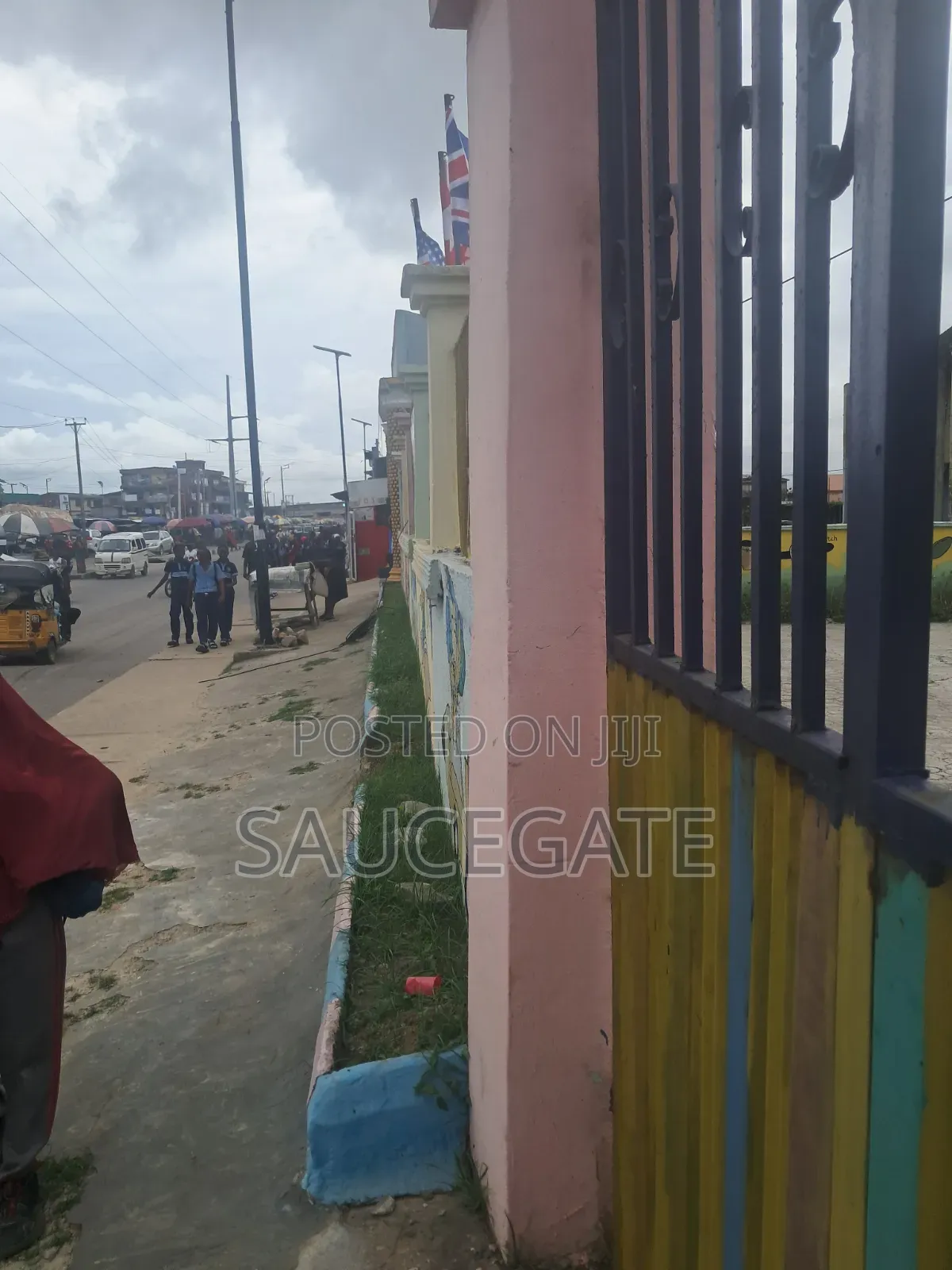 4 Plots Facing the Road at Alakija Navy Town Road in Satellite Town
