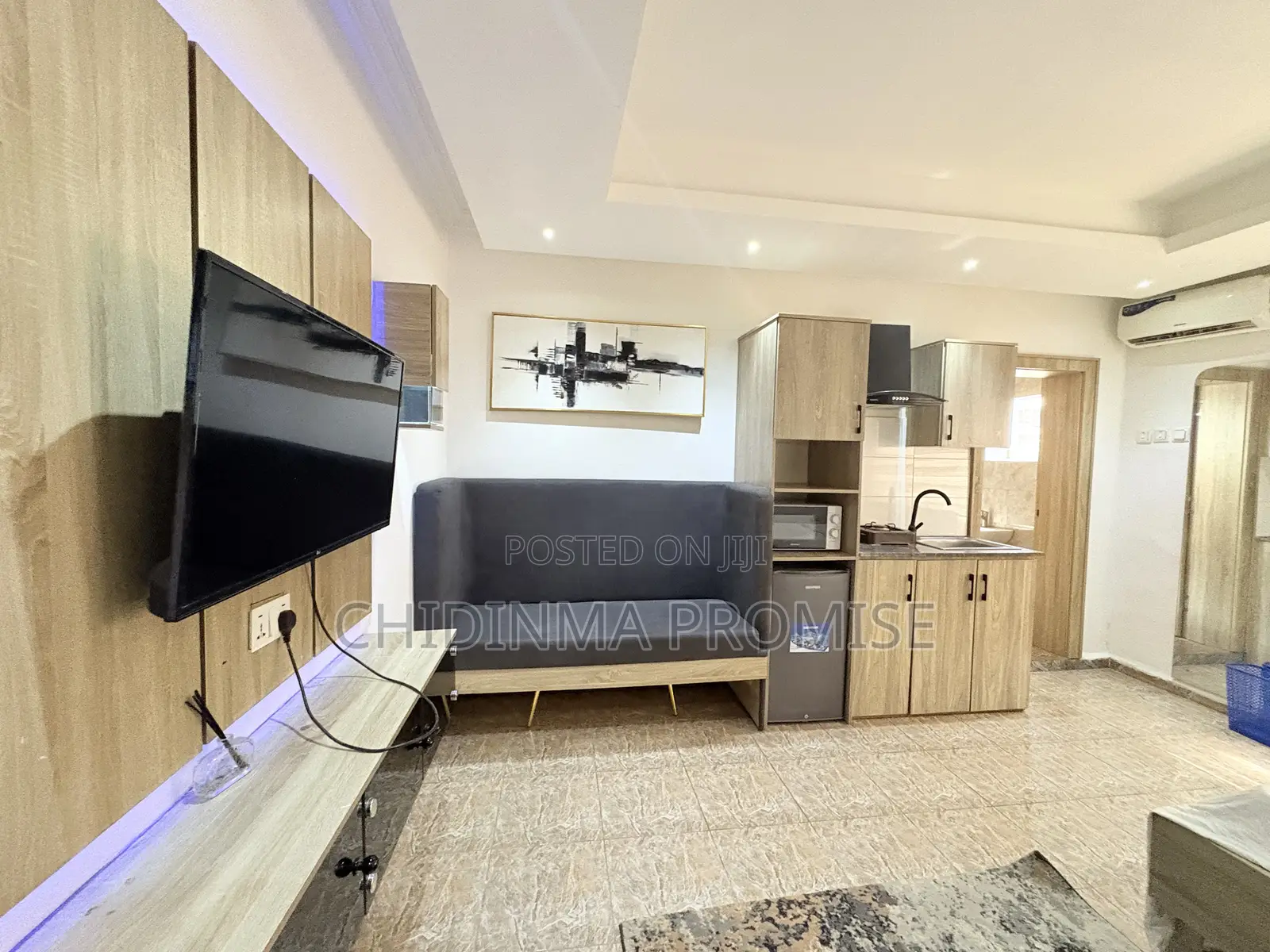 Furnished 1bdrm Apartment in Garki 2 for rent in Garki 2