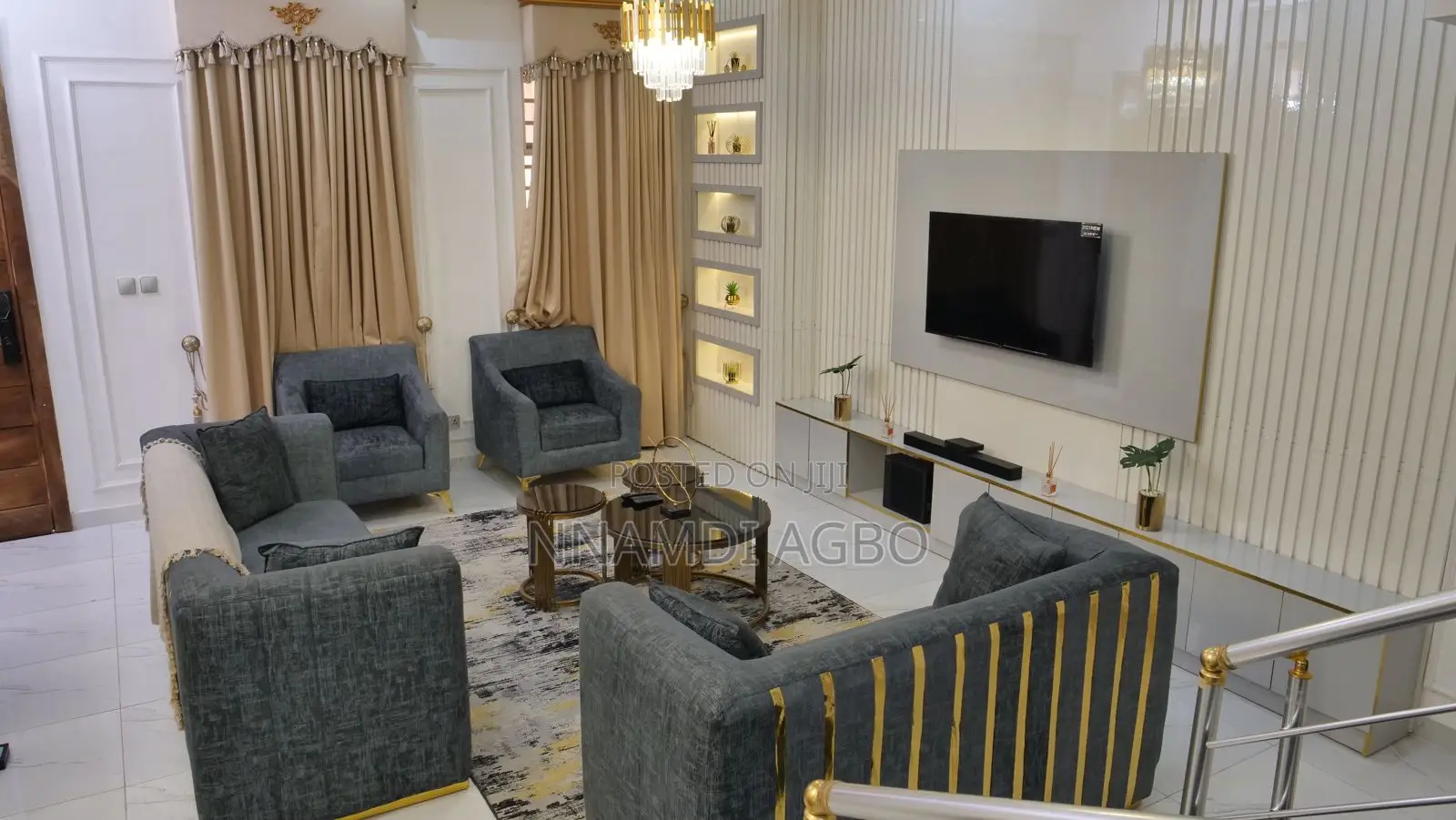 Furnished 4bdrm Duplex in Ikota for rent in Ikota