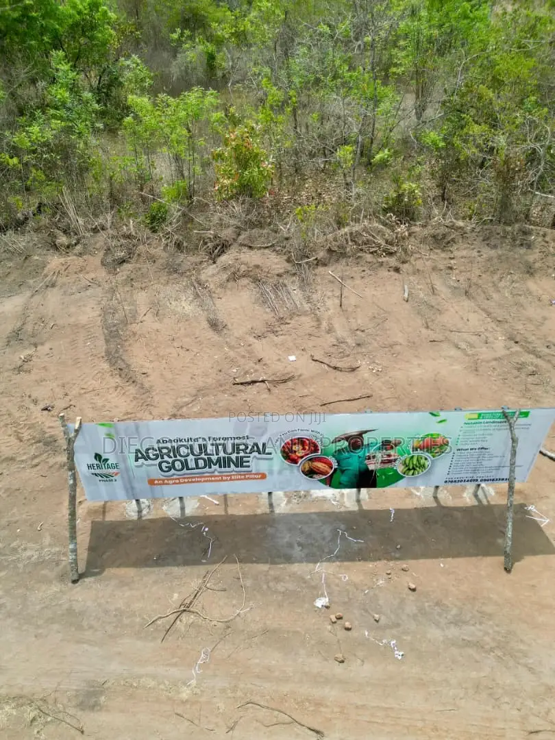 Farmland for Sale in Abeokuta in Odeda