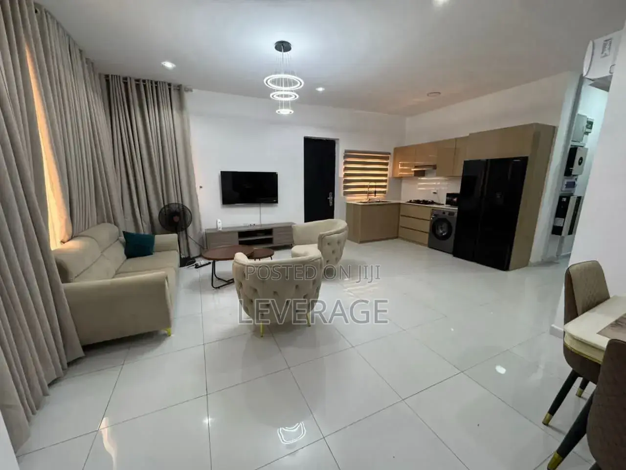 Furnished 3bdrm Bungalow in Aramide Bungalows,, Lekki Expressway in Lekki Expressway