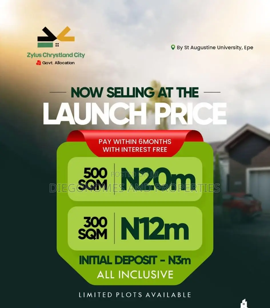 Land For Sale In Epe in Epe