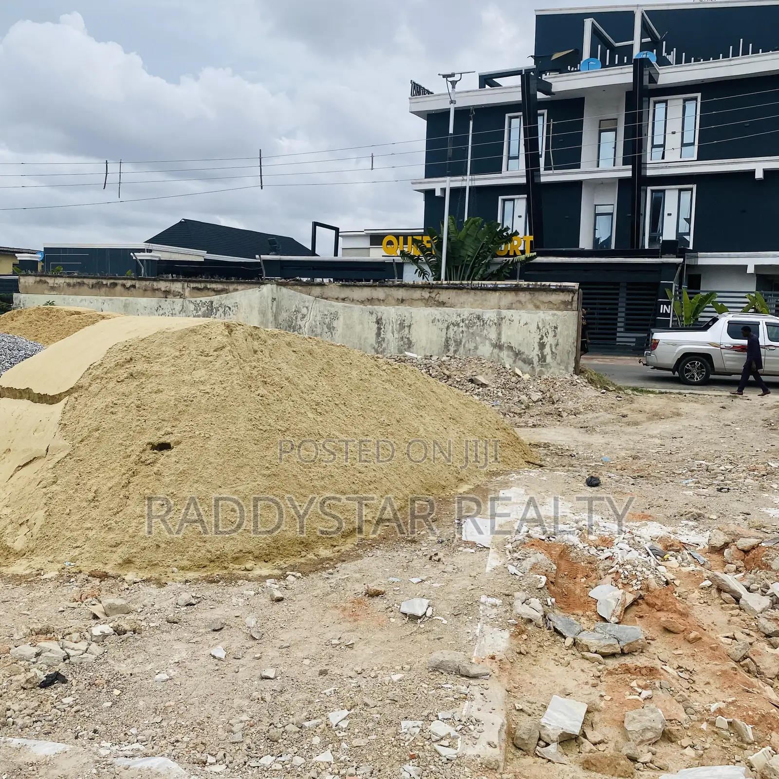 Own An Affordable Property Opp Queen’S Court For Shortlet in Akowonjo