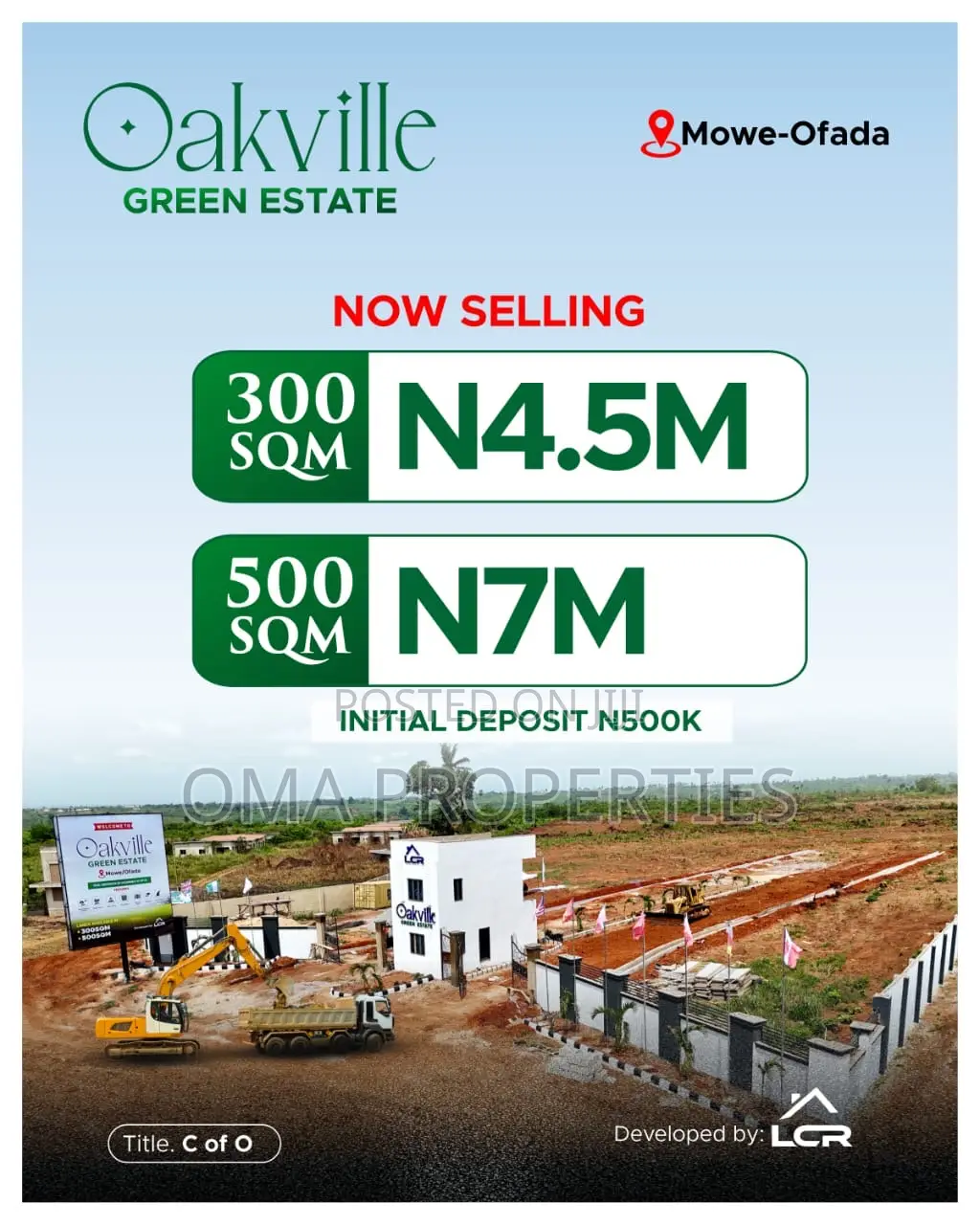 Land for Sale in Mowe Own a Piece of Today! With in Obafemi-Owode